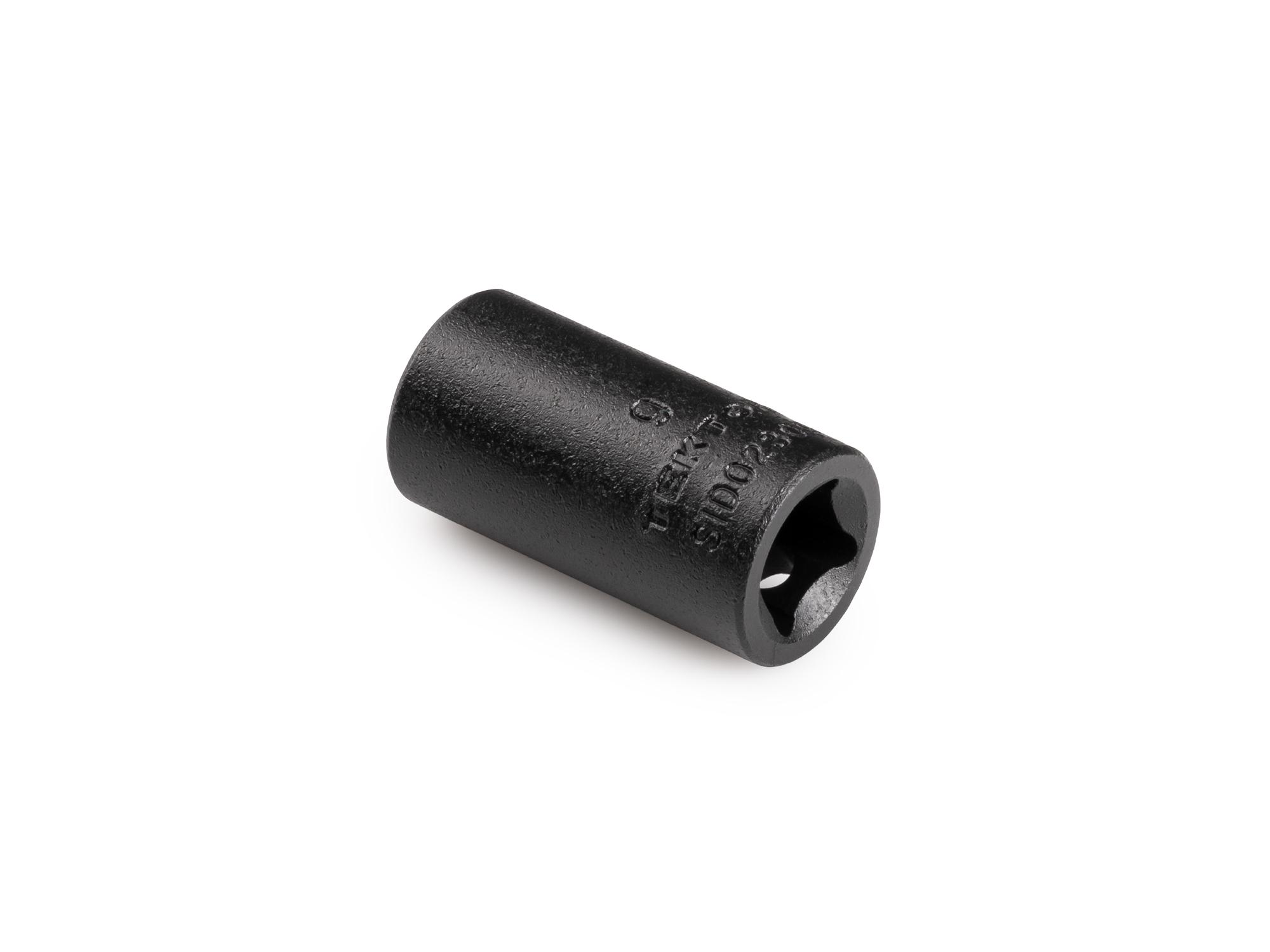 Back angle view of Tekton impact drive 12-point socket. Item #SID02309
