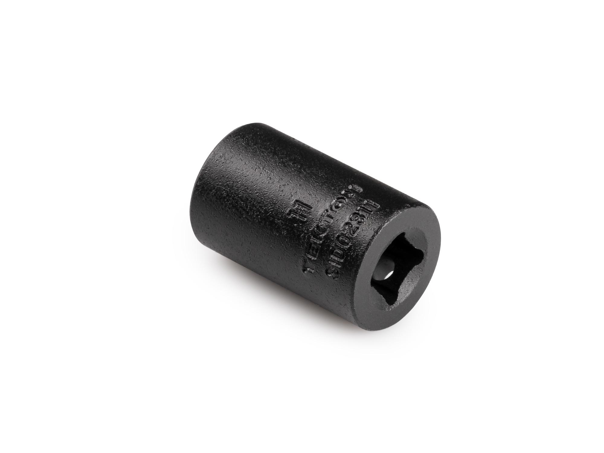 Back angle view of Tekton impact drive 12-point socket. Item #SID02311