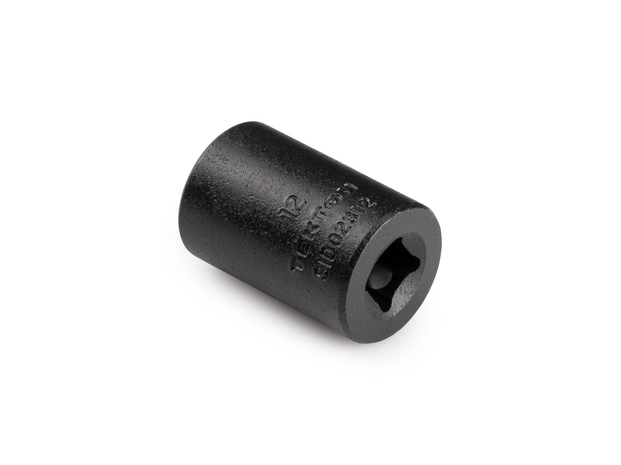 Back angle view of Tekton impact drive 12-point socket. Item #SID02312