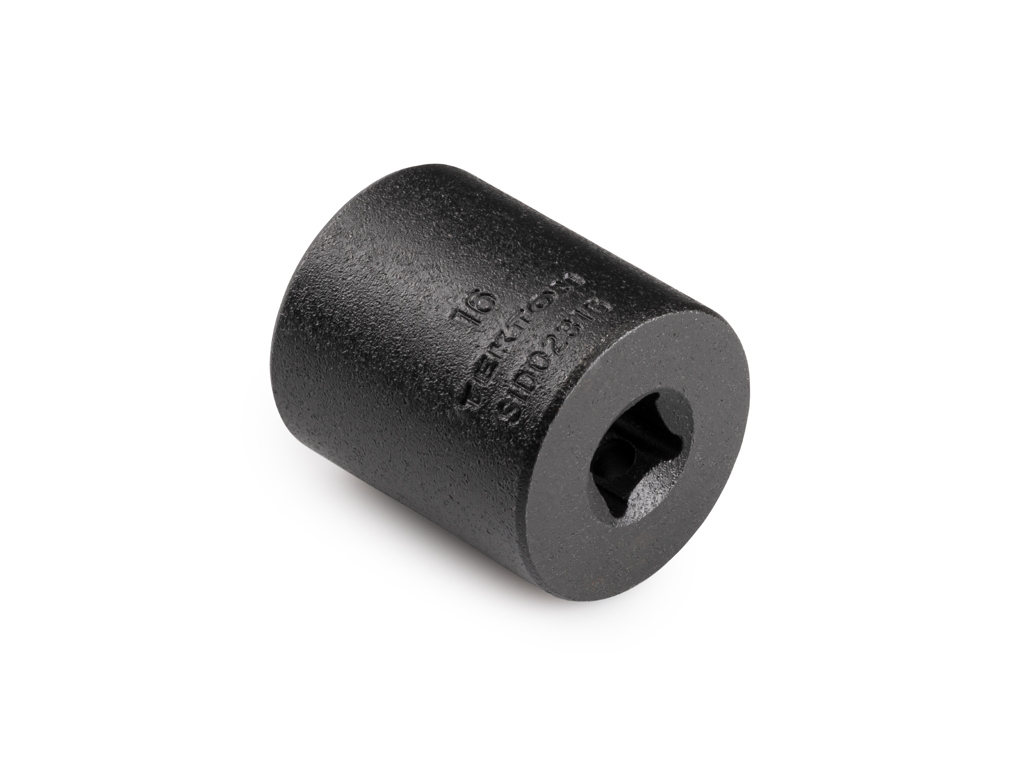 1/4 Inch Drive x 16 mm Shallow 12-Point Impact Socket | TEKTON