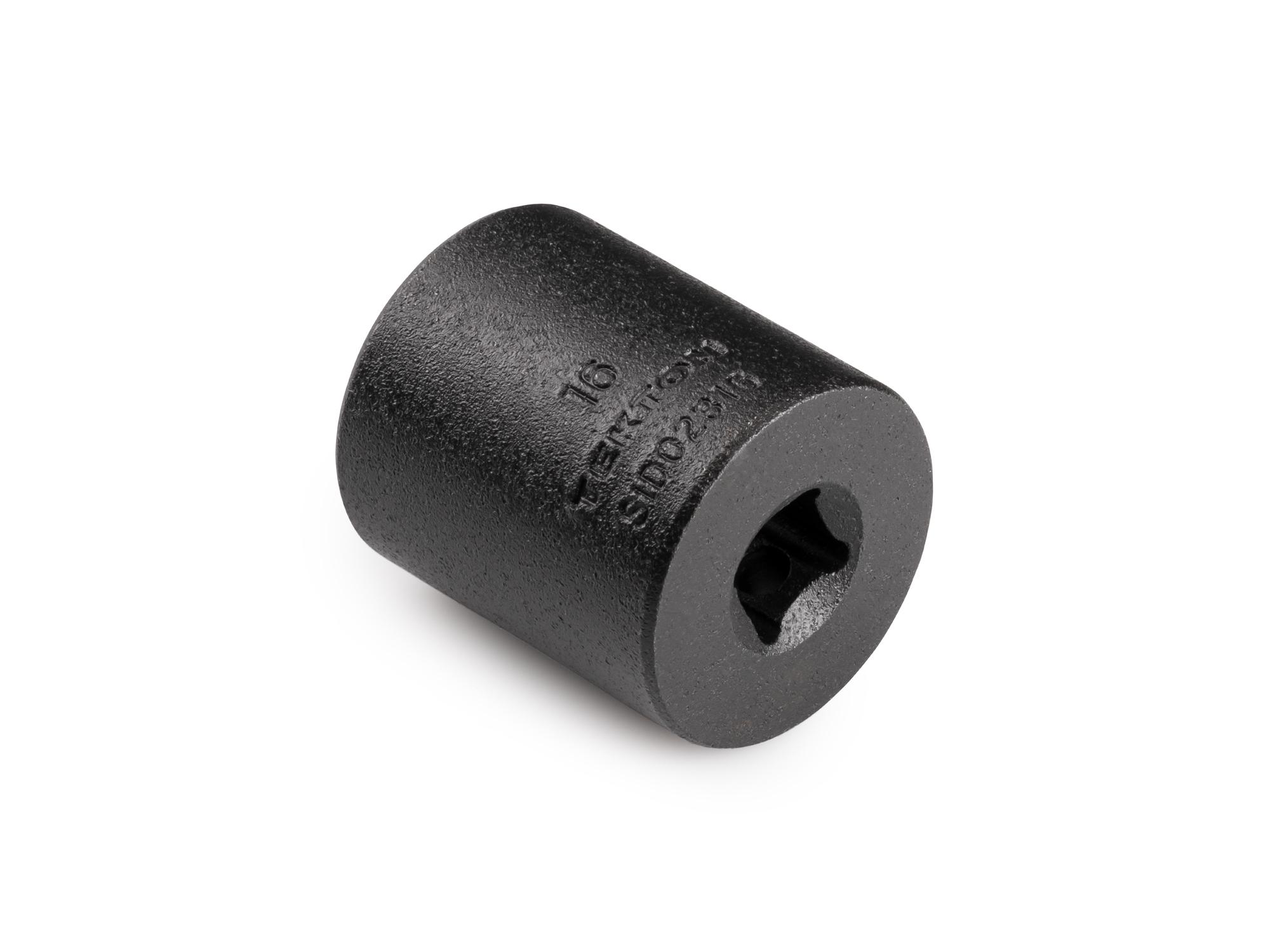 Back angle view of Tekton impact drive 12-point socket. Item #SID02316
