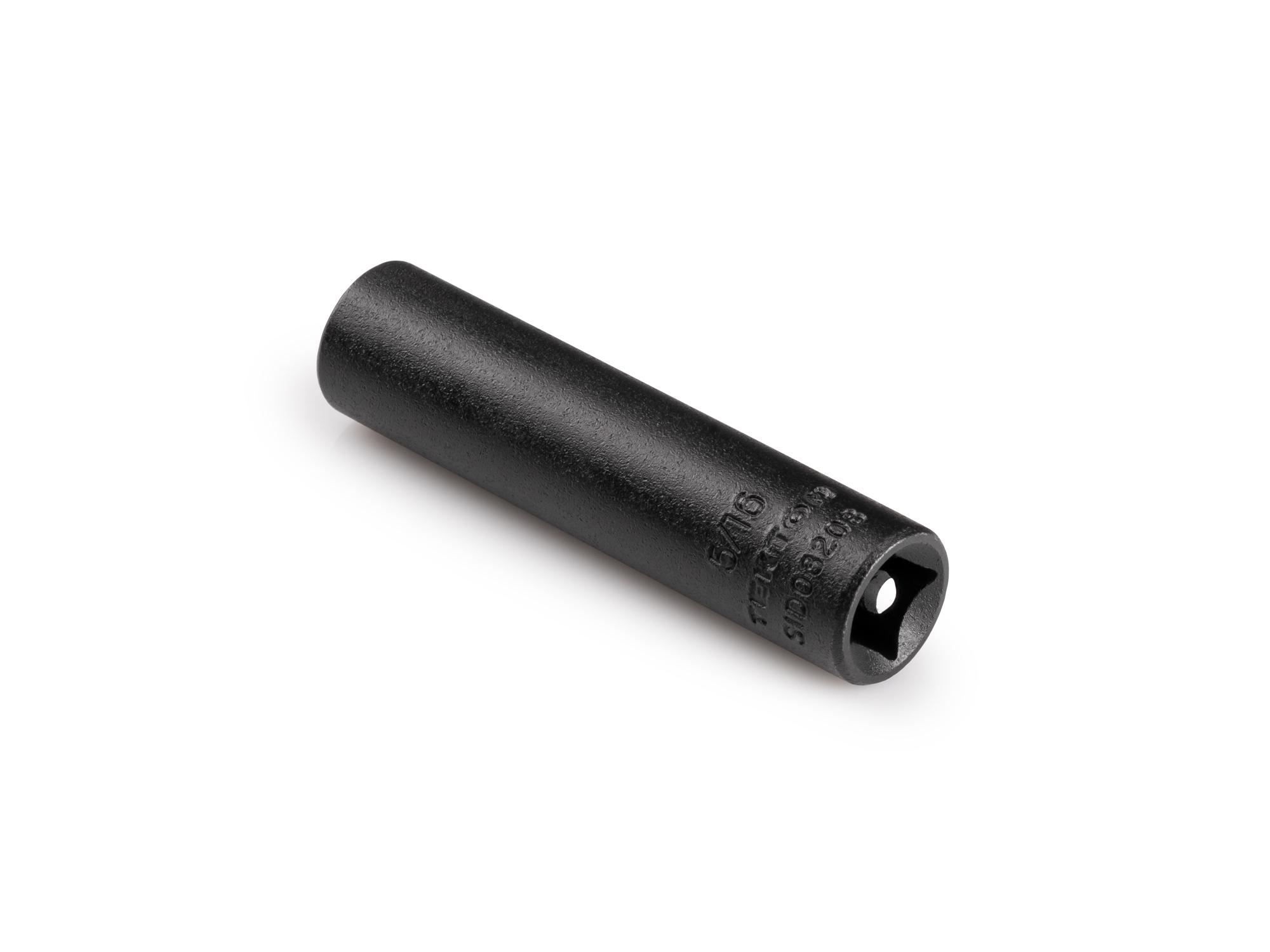 Back angle view of Tekton impact drive 12-point socket. Item #SID03208