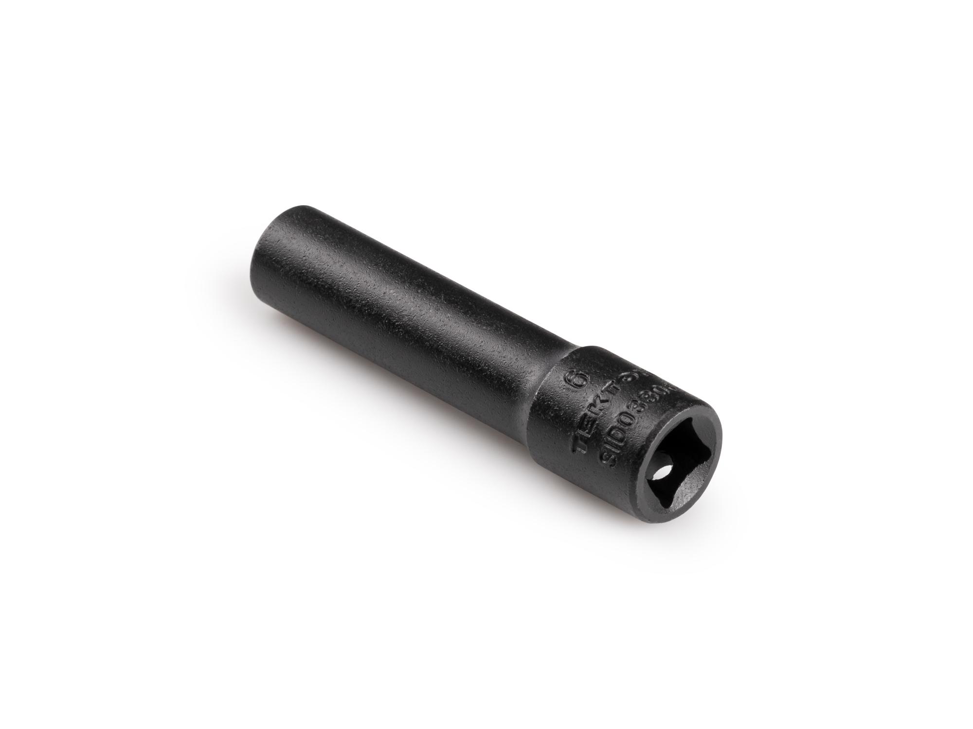 Back angle view of Tekton impact drive 12-point socket. Item #SID03306