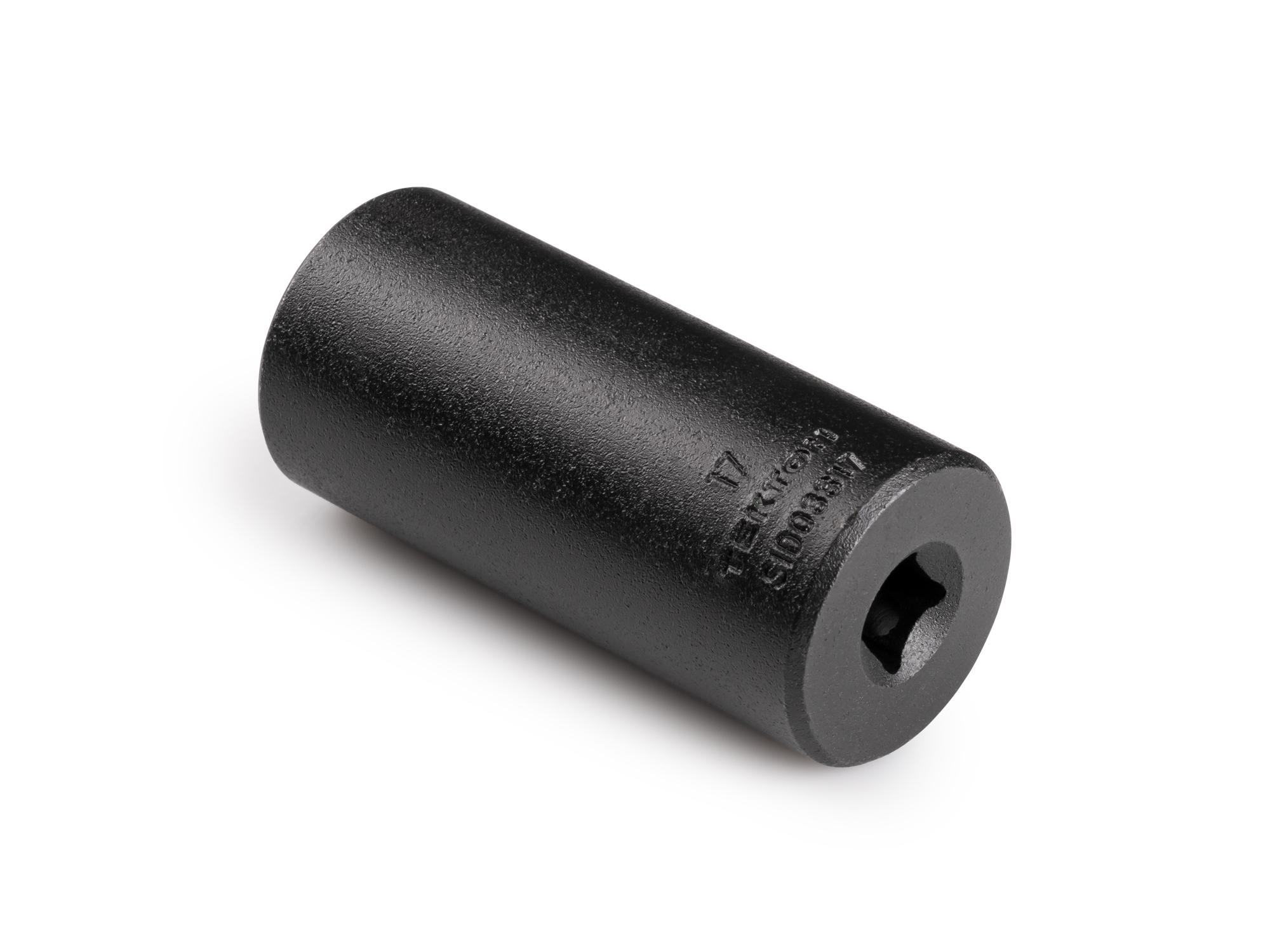 Back angle view of Tekton impact drive 12-point socket. Item #SID03317