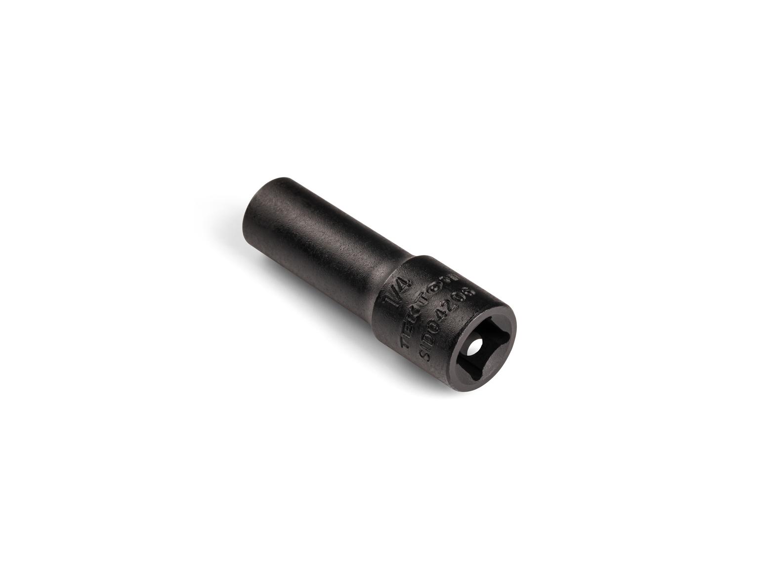 Back angle view of Tekton impact drive 12-point socket. Item #SID04206