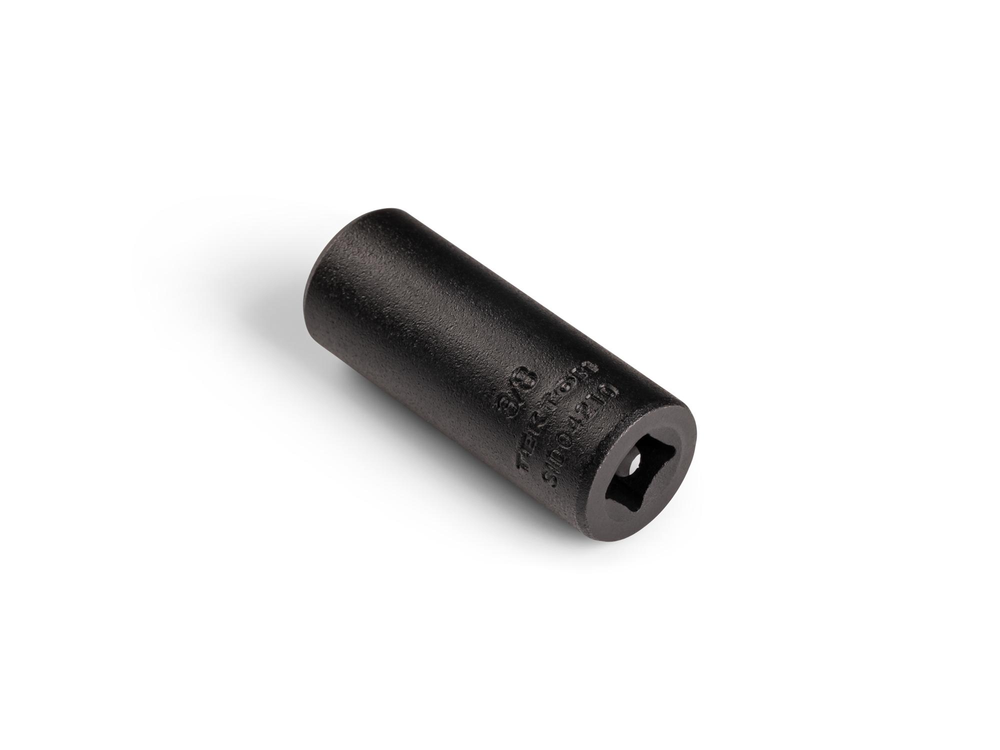 Back angle view of Tekton impact drive 12-point socket. Item #SID04210