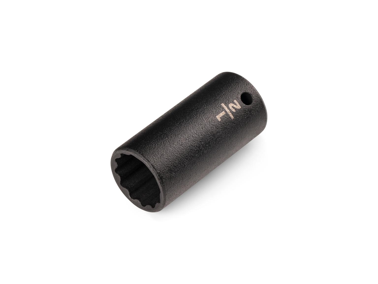 TEKTON 1/4 Inch Drive x 1/2 Inch Semi-Deep 12-Point Impact Socket