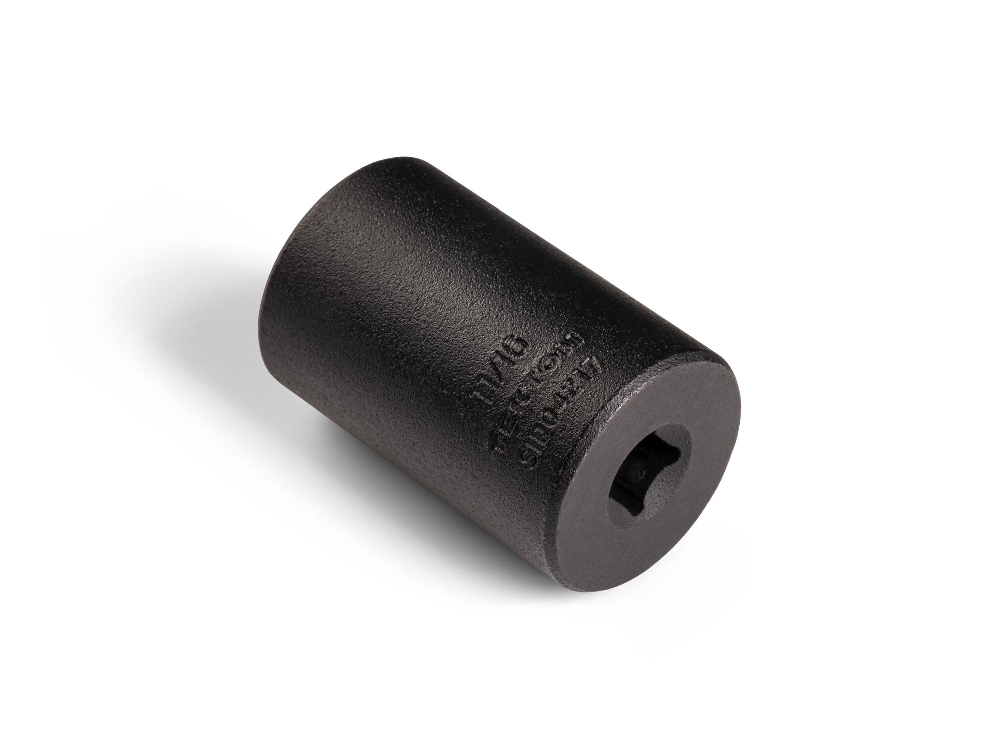 Back angle view of Tekton impact drive 12-point socket. Item #SID04217