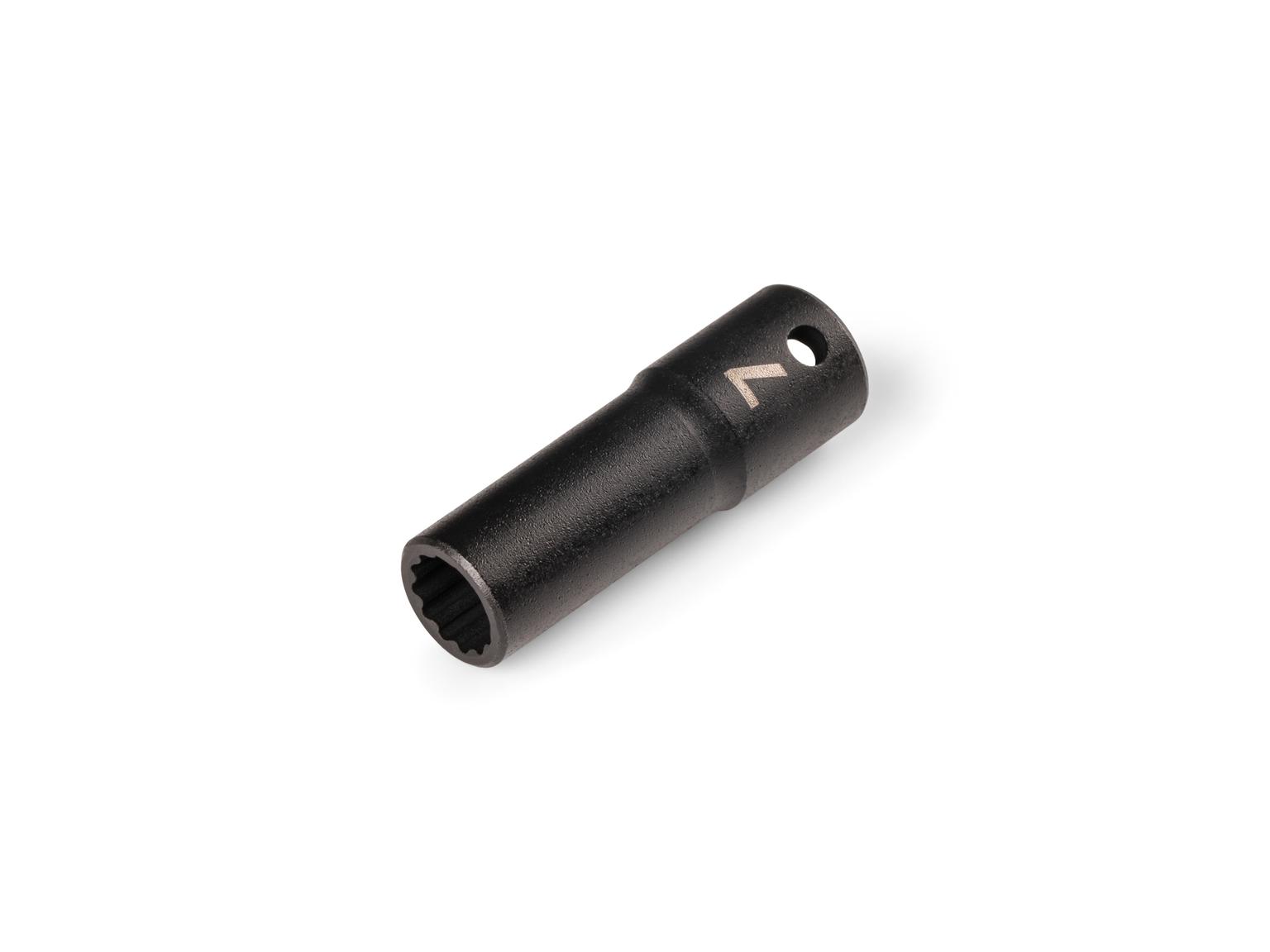 TEKTON 1/4 Inch Drive x 7 mm Semi-Deep 12-Point Impact Socket