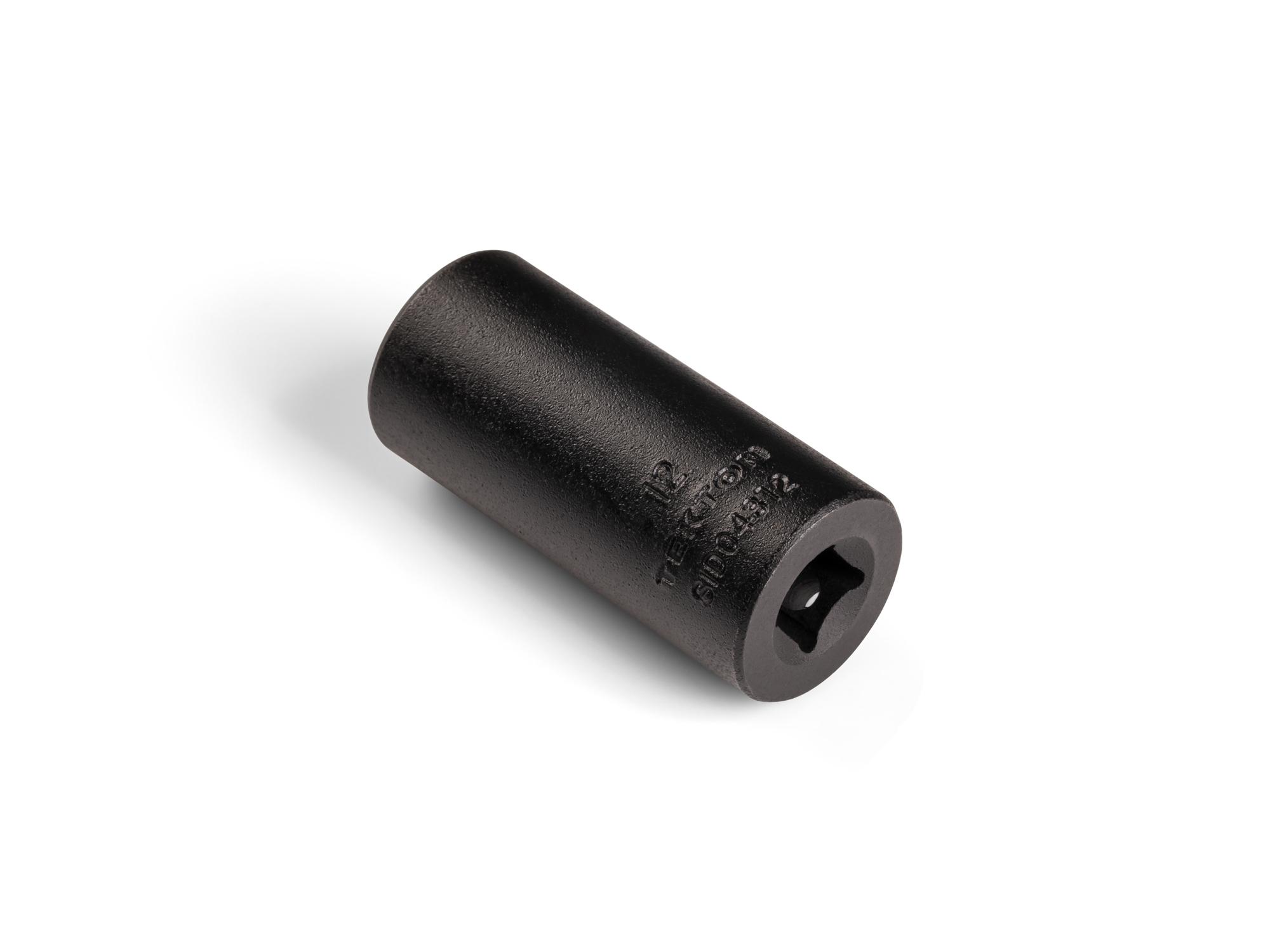 Back angle view of Tekton impact drive 12-point socket. Item #SID04312