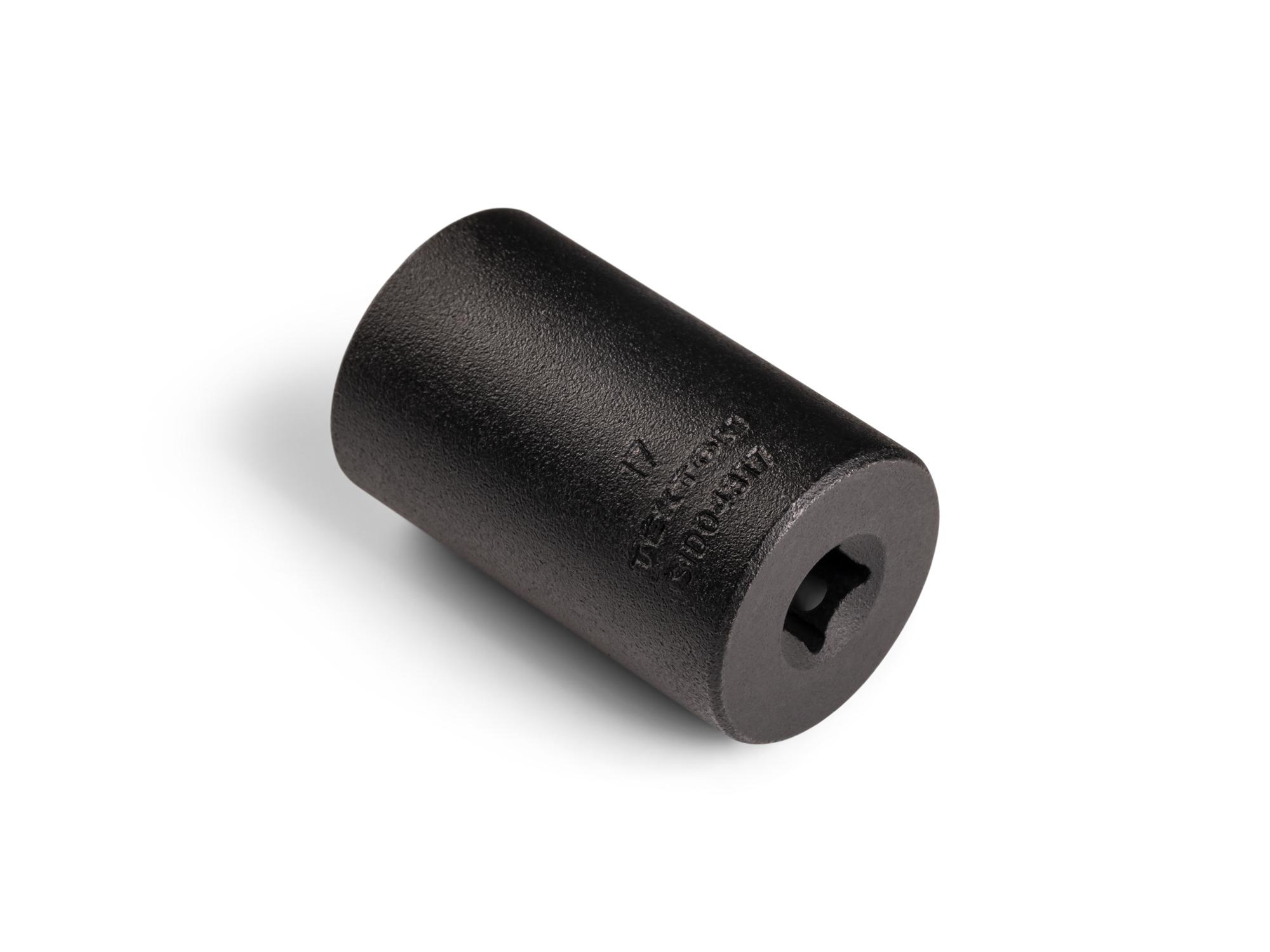 Back angle view of Tekton impact drive 12-point socket. Item #SID04317