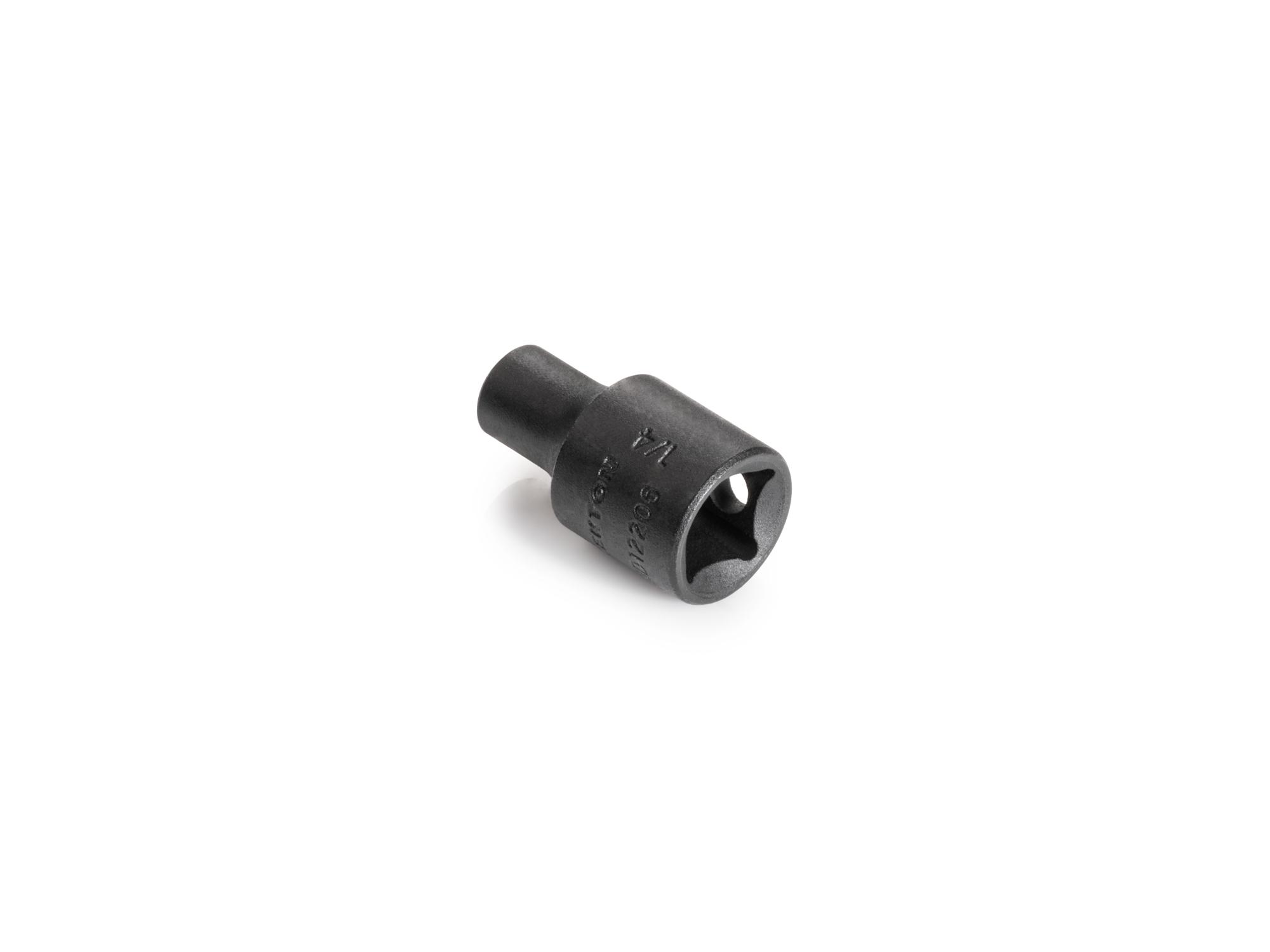 Back angle view of Tekton impact drive 12-point socket. Item #SID12206