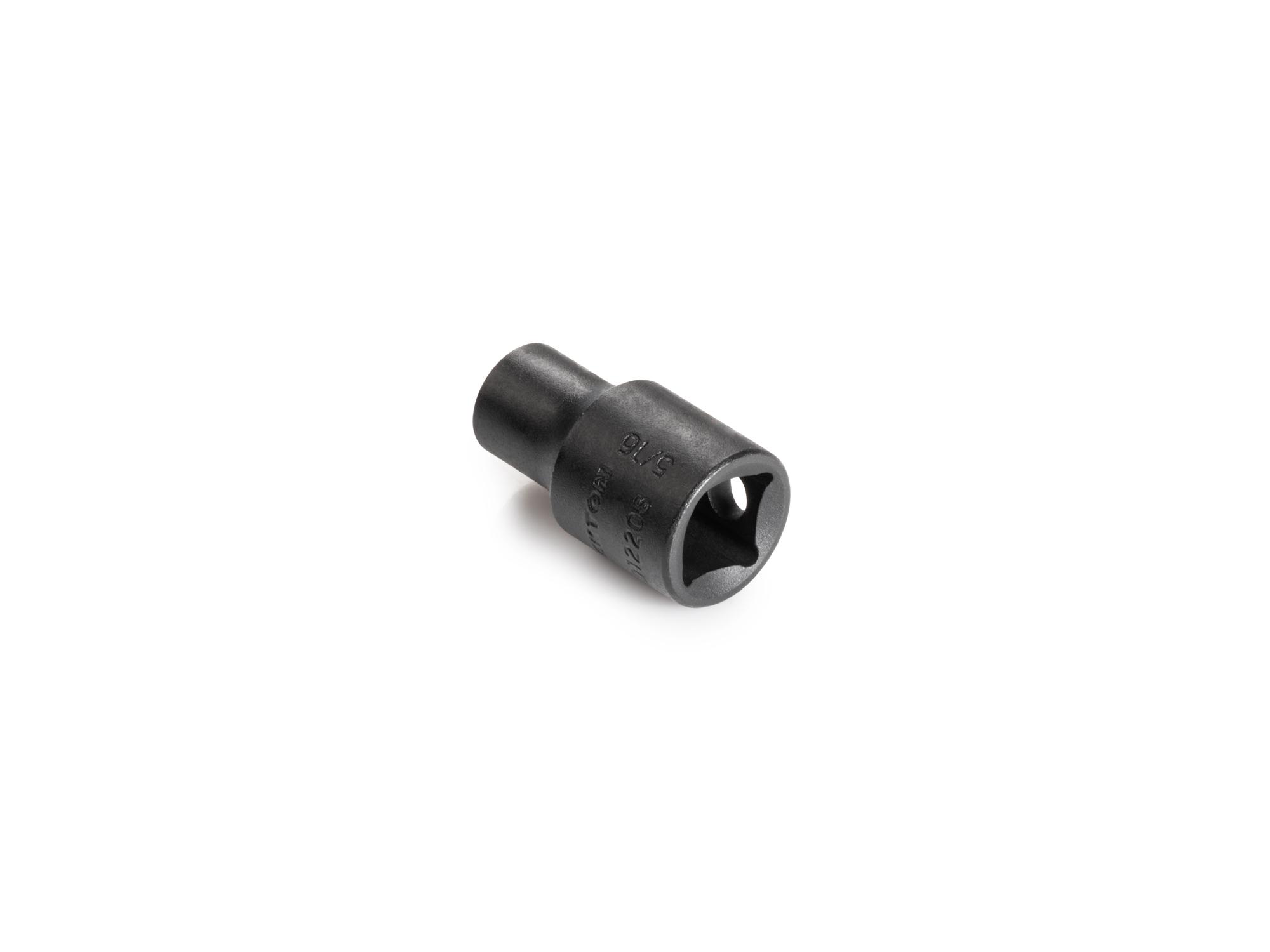 Back angle view of Tekton impact drive 12-point socket. Item #SID12208