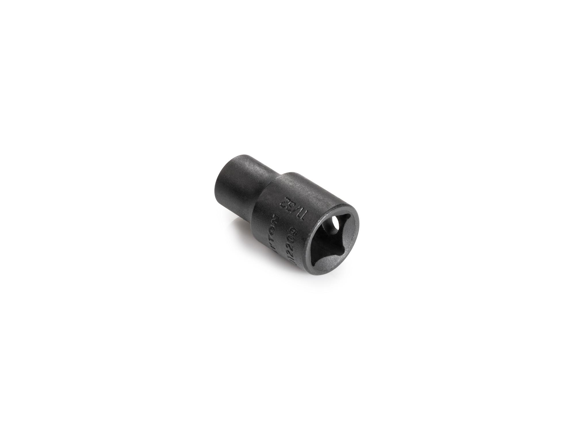 Back angle view of Tekton impact drive 12-point socket. Item #SID12209