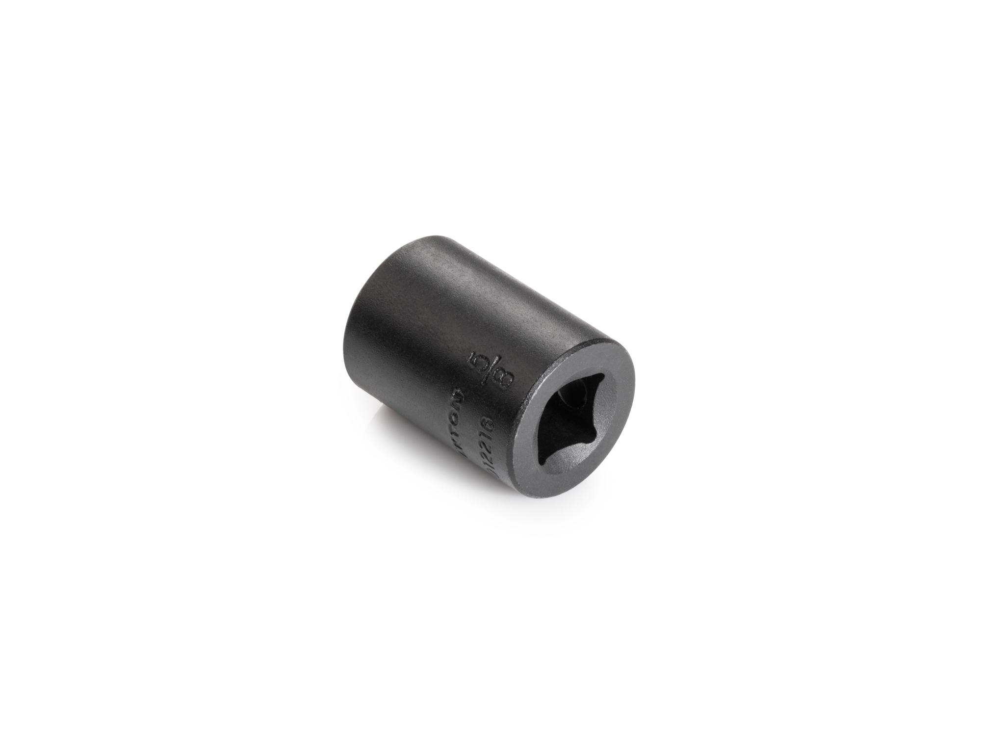 Back angle view of Tekton impact drive 12-point socket. Item #SID12216