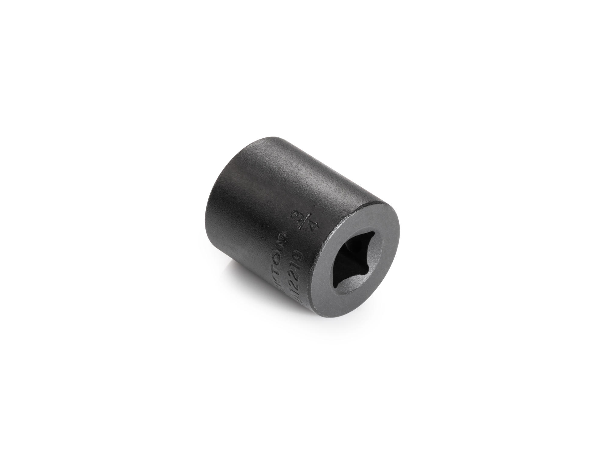 Size: 3/4 inch (SAE) 12-point standard/shallow impact socket. Has a high-visibility laser etched size marking and a permanent stamped size marking. SID12219.