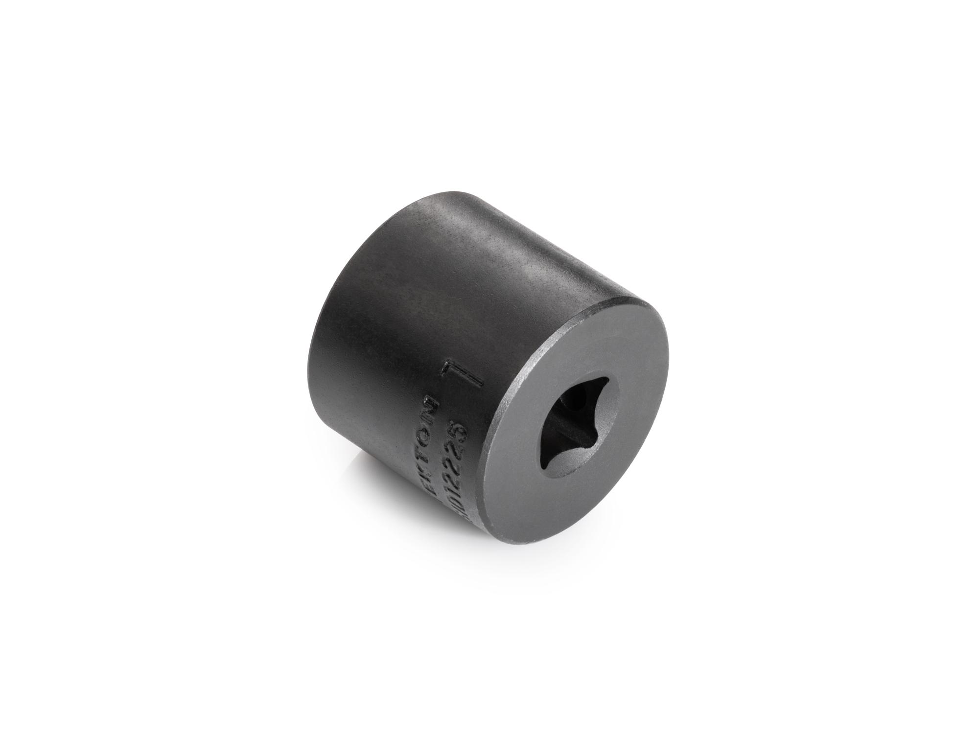 Back angle view of Tekton impact drive 12-point socket. Item #SID12225