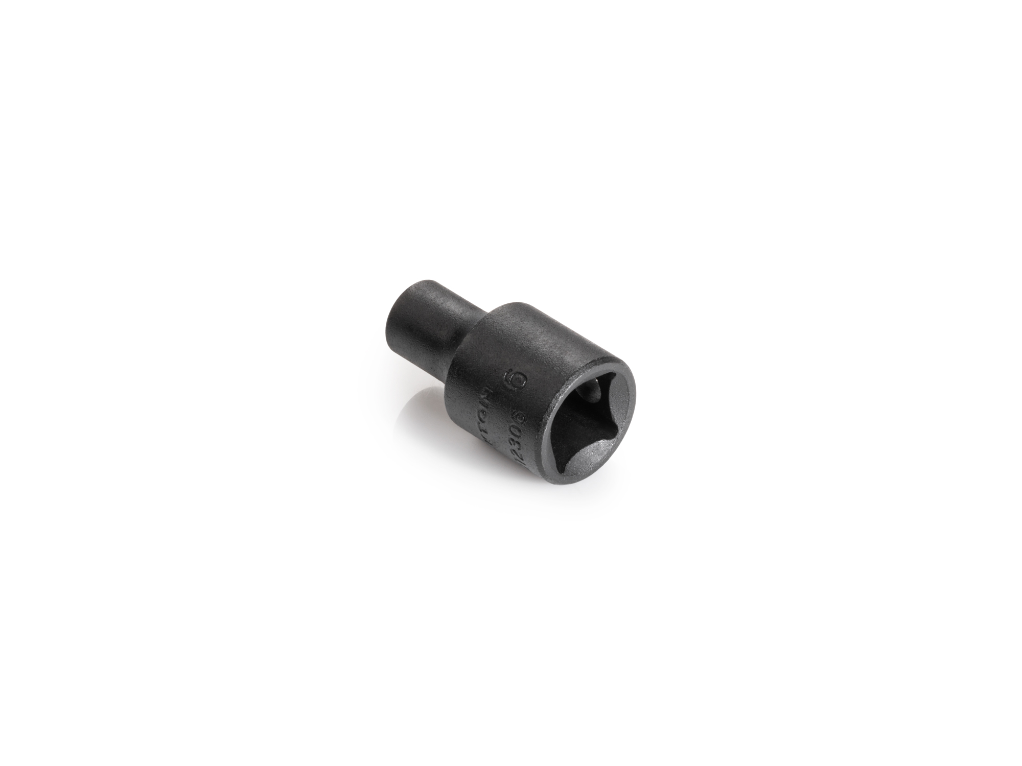 Size: 6 mm (Metric) 12-point standard/shallow impact socket. Has a high-visibility laser etched size marking and a permanent stamped size marking. SID12306.