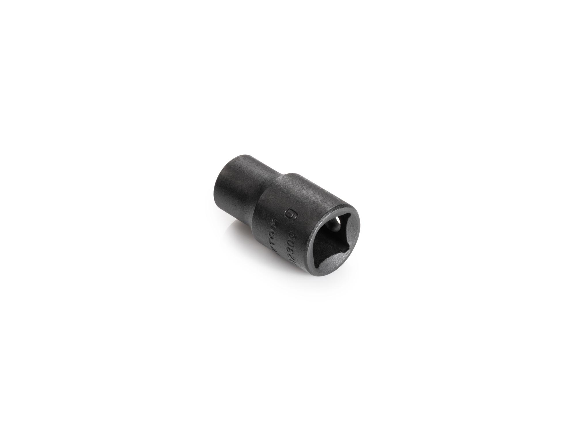 Back angle view of Tekton impact drive 12-point socket. Item #SID12309