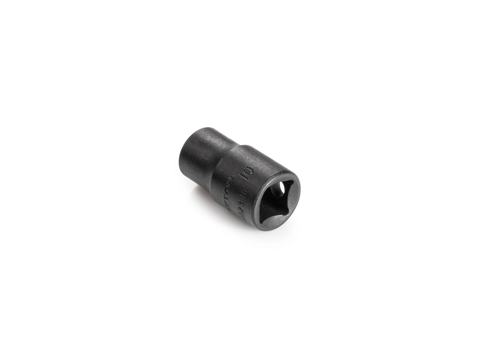Back angle view of Tekton impact drive 12-point socket. Item #SID12310