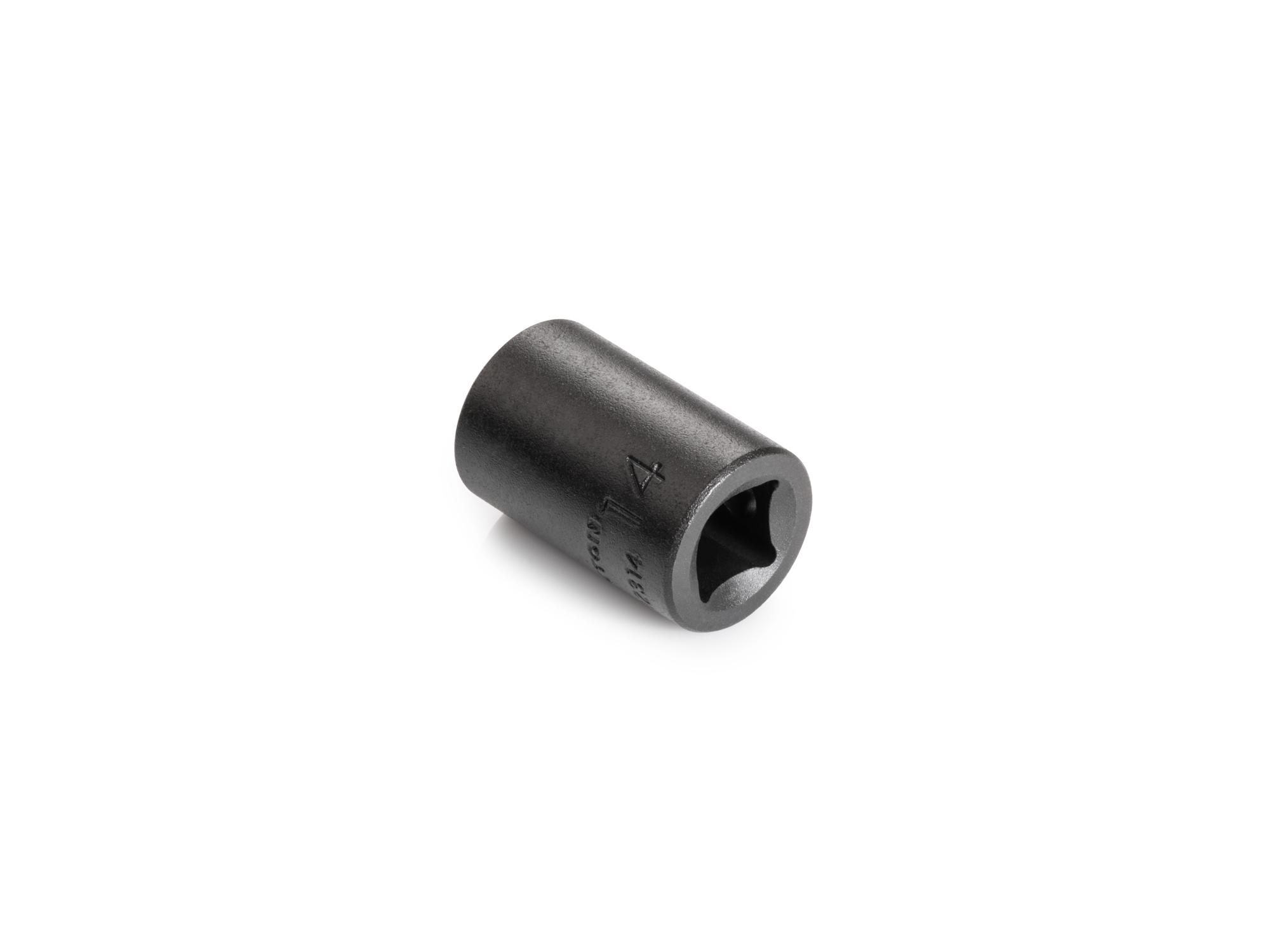 Back angle view of Tekton impact drive 12-point socket. Item #SID12314