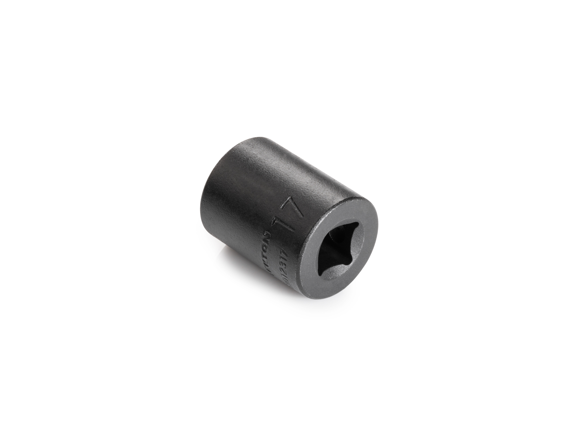 Size: 17 mm (Metric) 12-point standard/shallow impact socket. Has a high-visibility laser etched size marking and a permanent stamped size marking. SID12317.