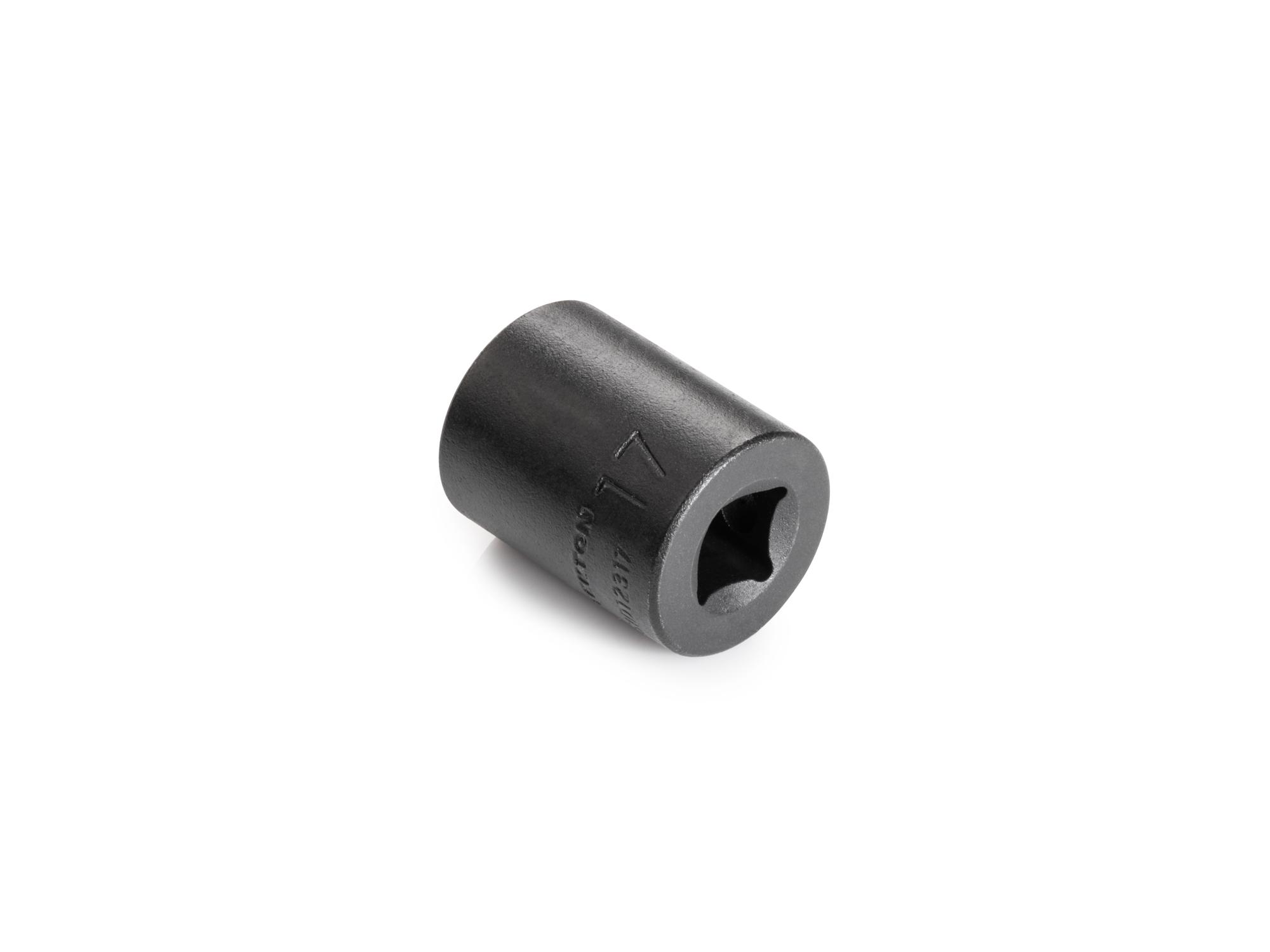 Back angle view of Tekton impact drive 12-point socket. Item #SID12317