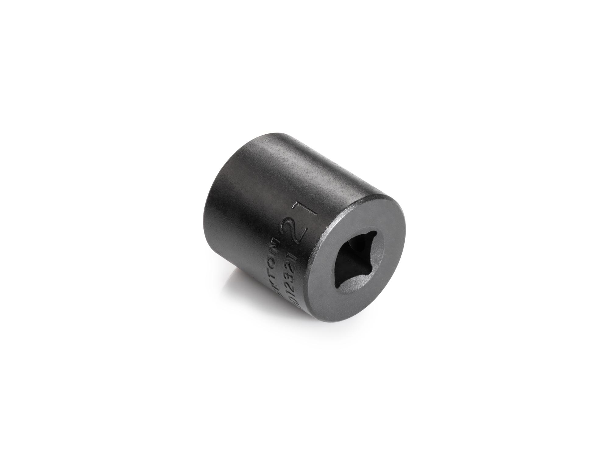 Back angle view of Tekton impact drive 12-point socket. Item #SID12321