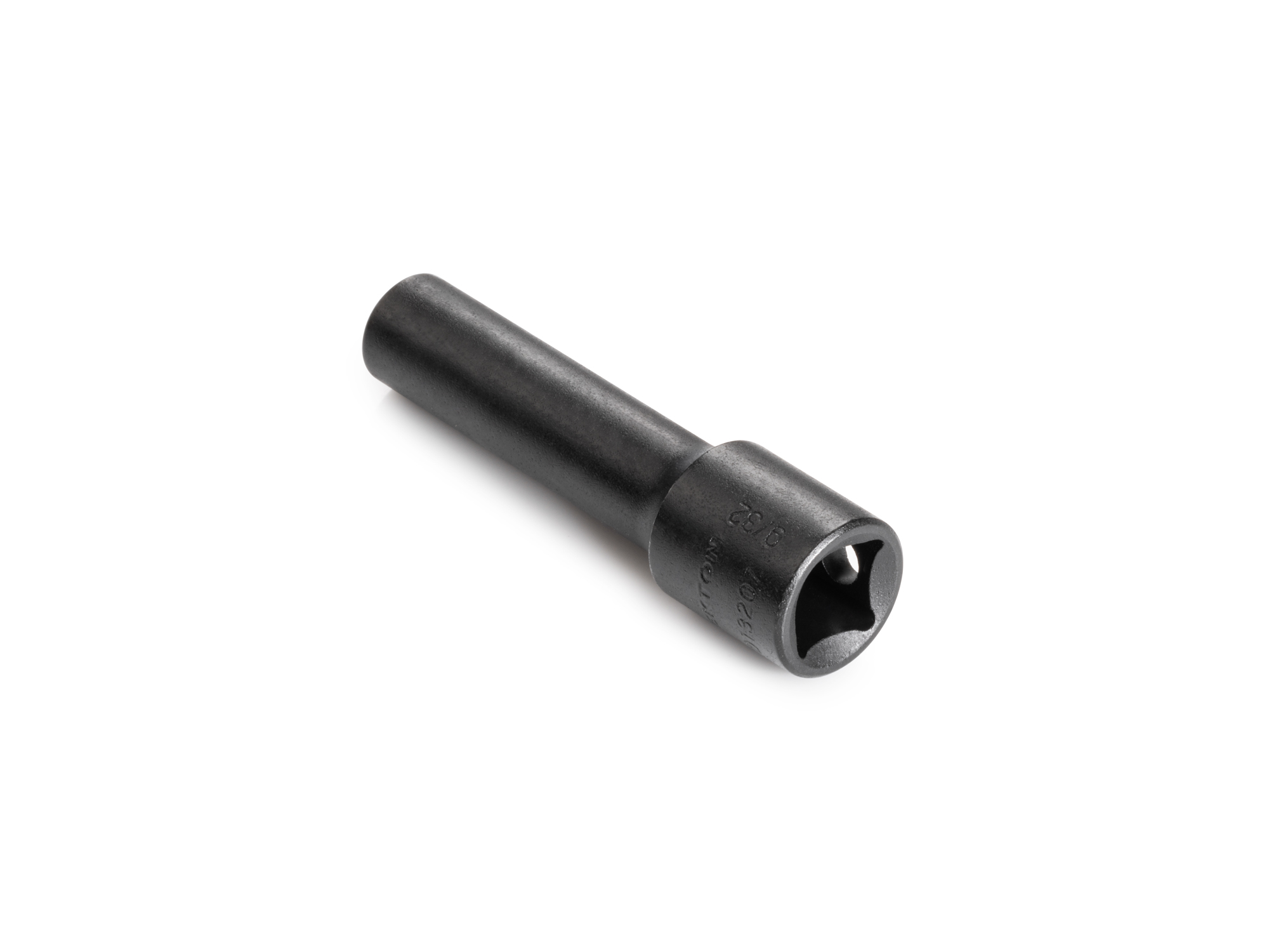 Size: 9/32 inch (SAE) 12-point deep impact socket. Has both a high-visibility laser etched size marking and a permanent stamped size marking. SID13207.