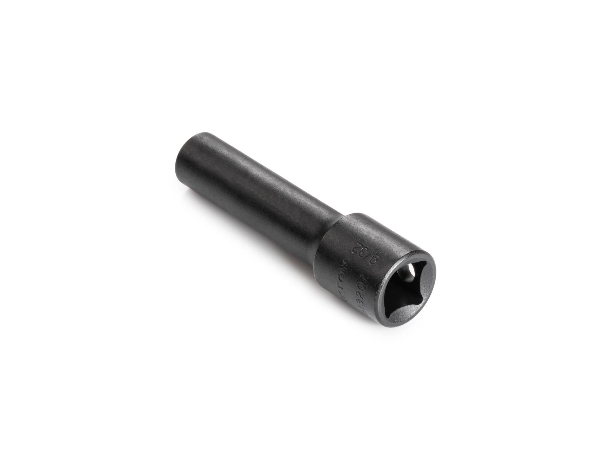 Back angle view of Tekton impact drive 12-point socket. Item #SID13207
