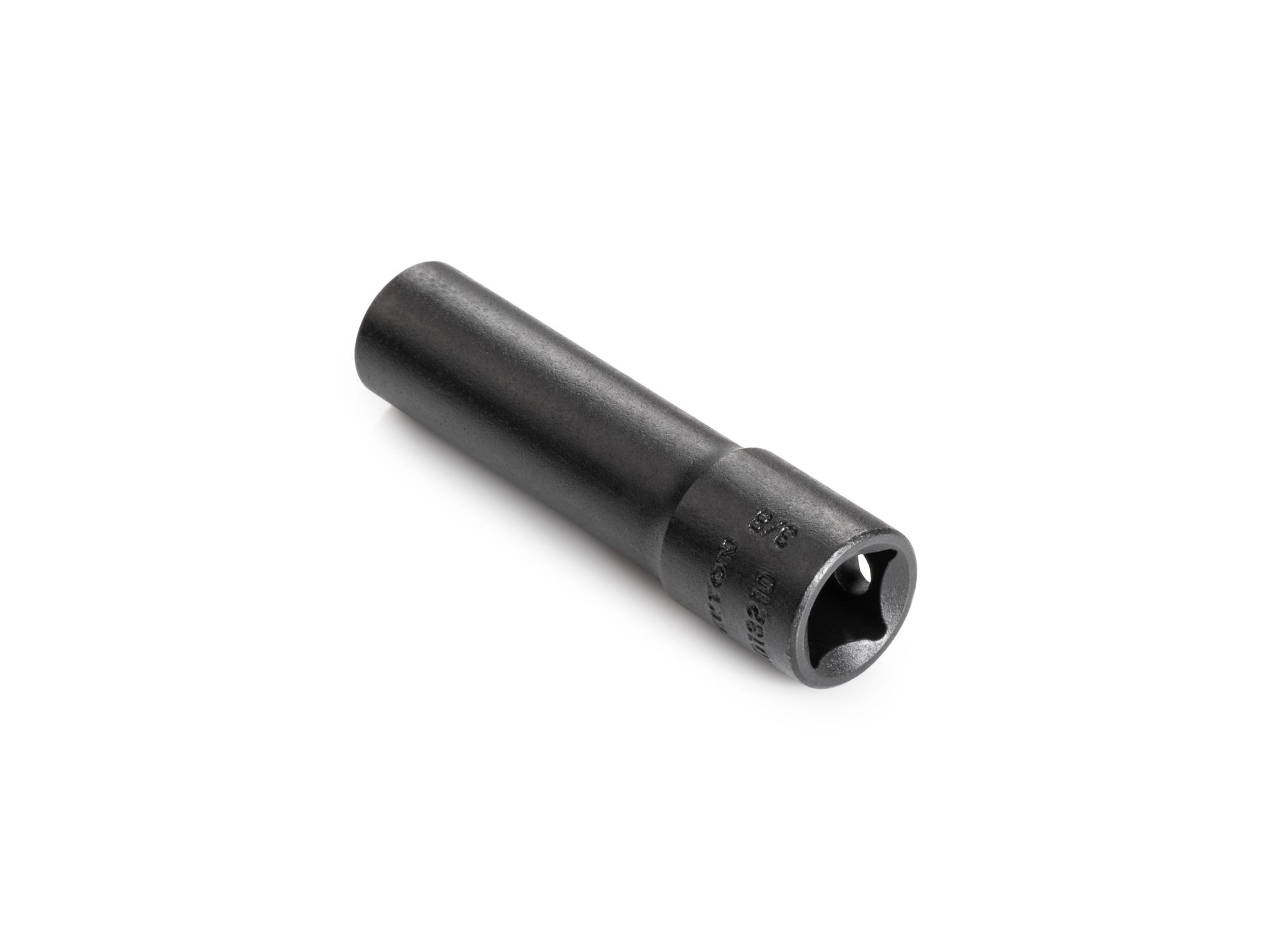Back angle view of Tekton impact drive 12-point socket. Item #SID13210