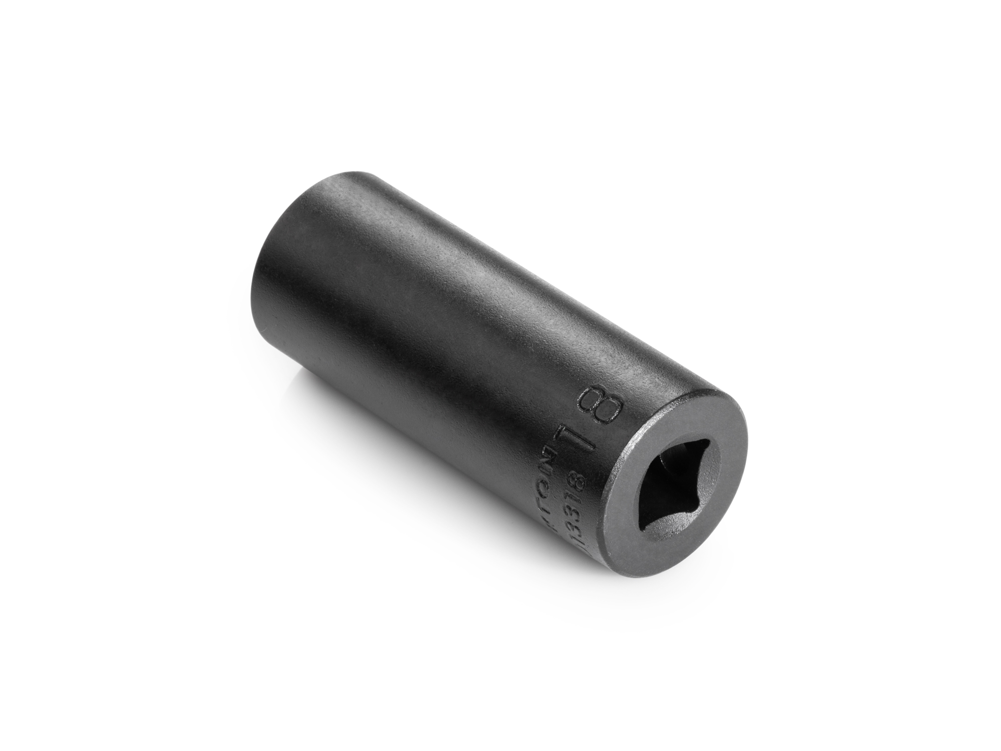 Size: 18 mm (Metric) 12-point deep impact socket. Has both a high-visibility laser etched size marking and a permanent stamped size marking. SID13318.