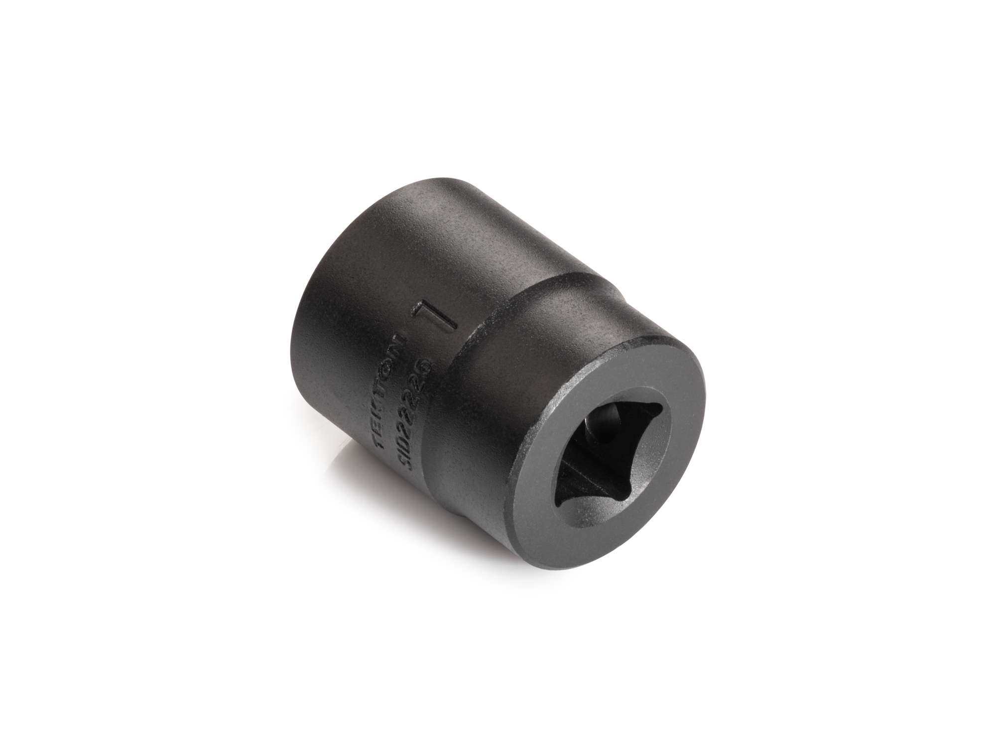 1/2 Inch Drive x 1 Inch Shallow 12-Point Impact Socket | TEKTON