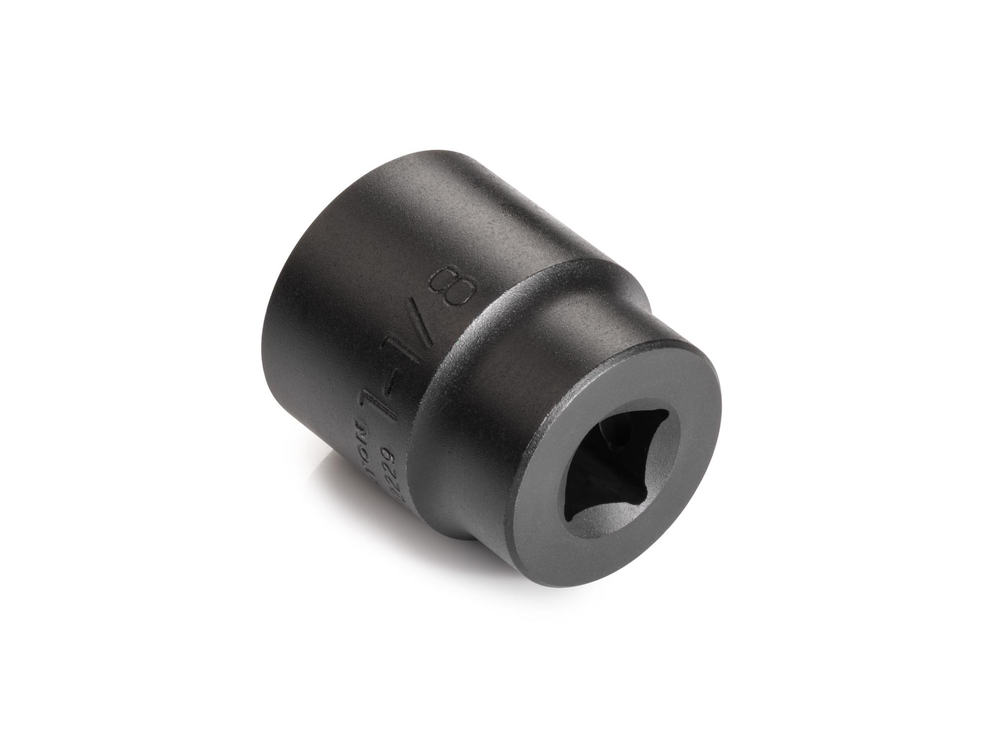 Back angle view of Tekton impact drive 12-point socket. Item #SID22229