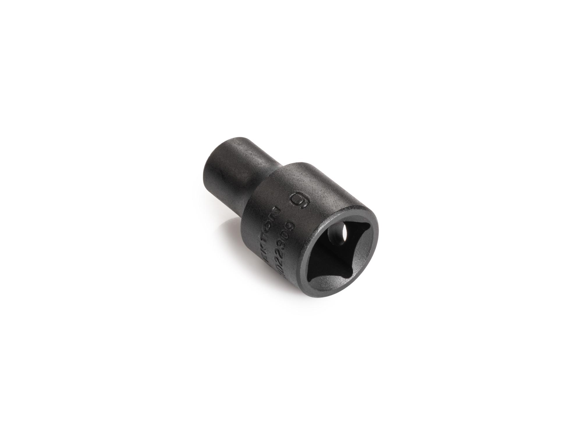Back angle view of Tekton impact drive 12-point socket. Item #SID22309