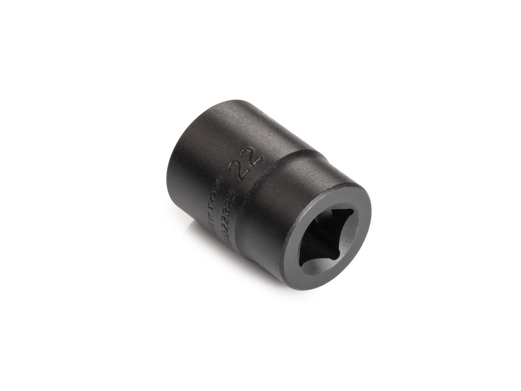 Size: 22 mm (Metric) 12-point standard/shallow impact socket. Has a high-visibility laser etched size marking and a permanent stamped size marking. SID22322.