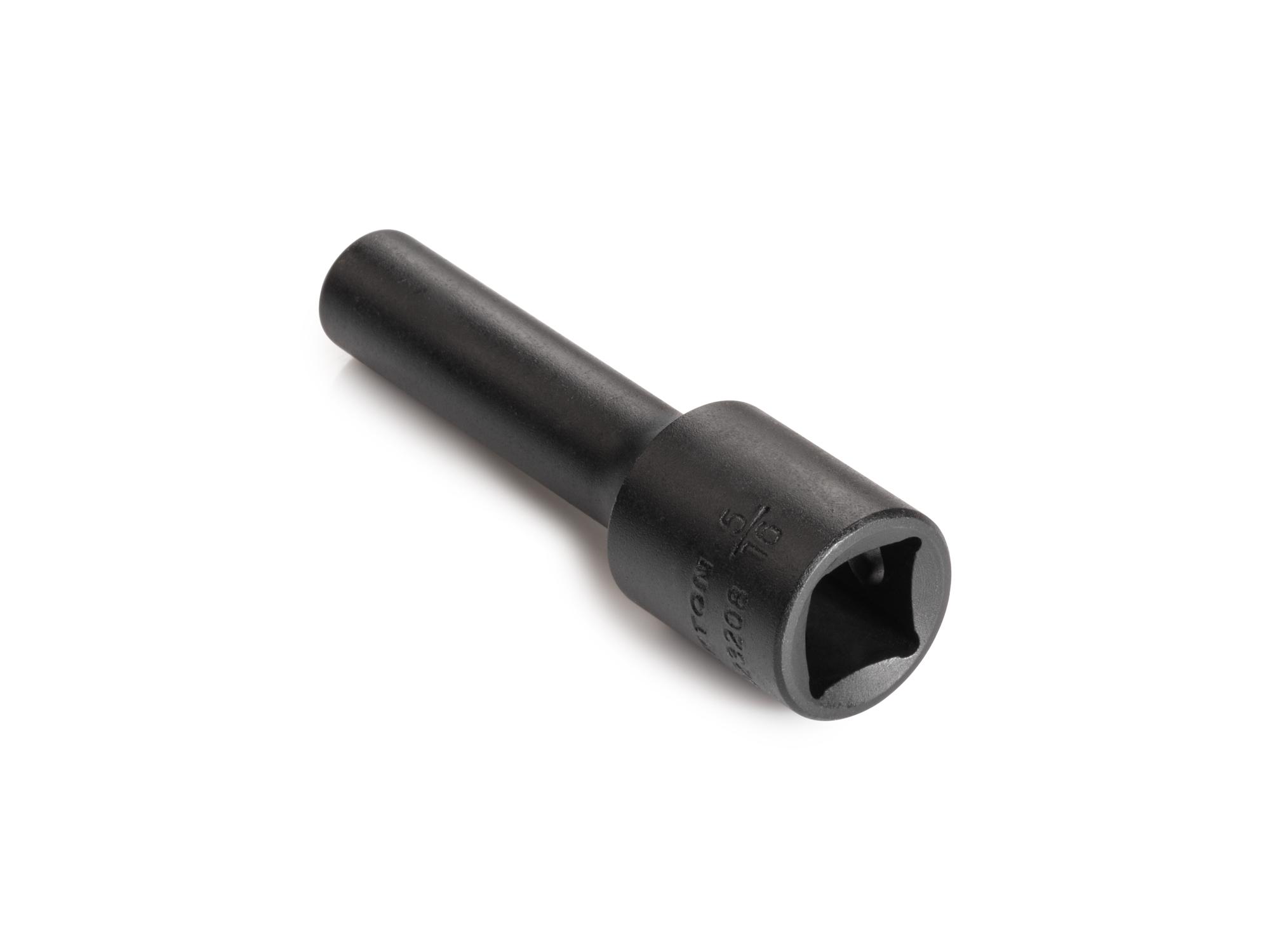 Back angle view of Tekton impact drive 12-point socket. Item #SID23208