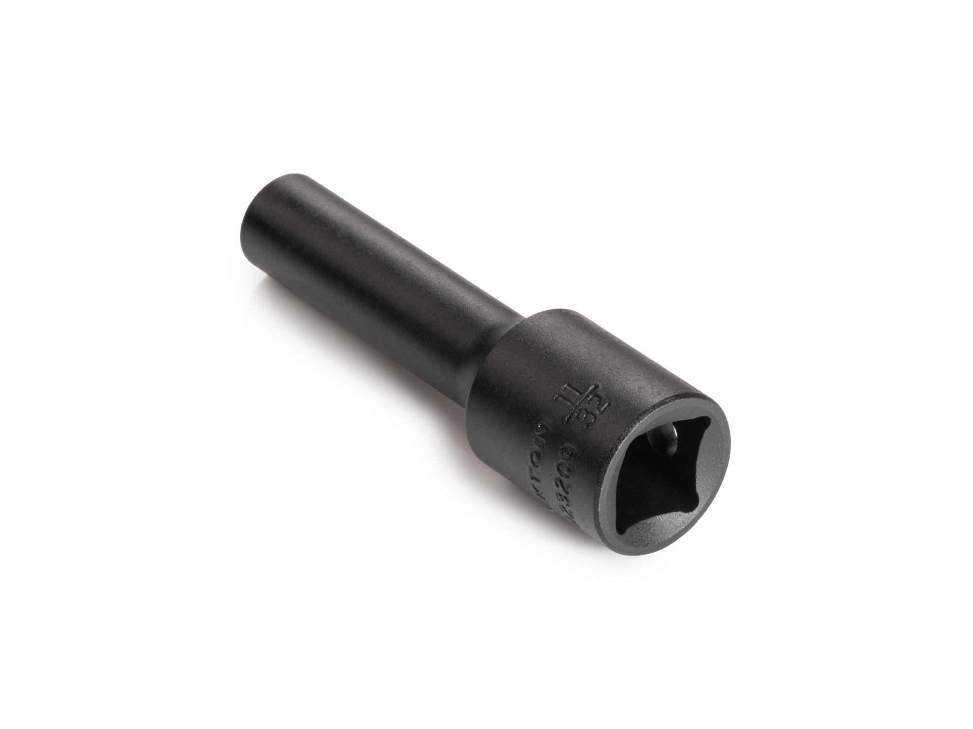 Back angle view of Tekton impact drive 12-point socket. Item #SID23209