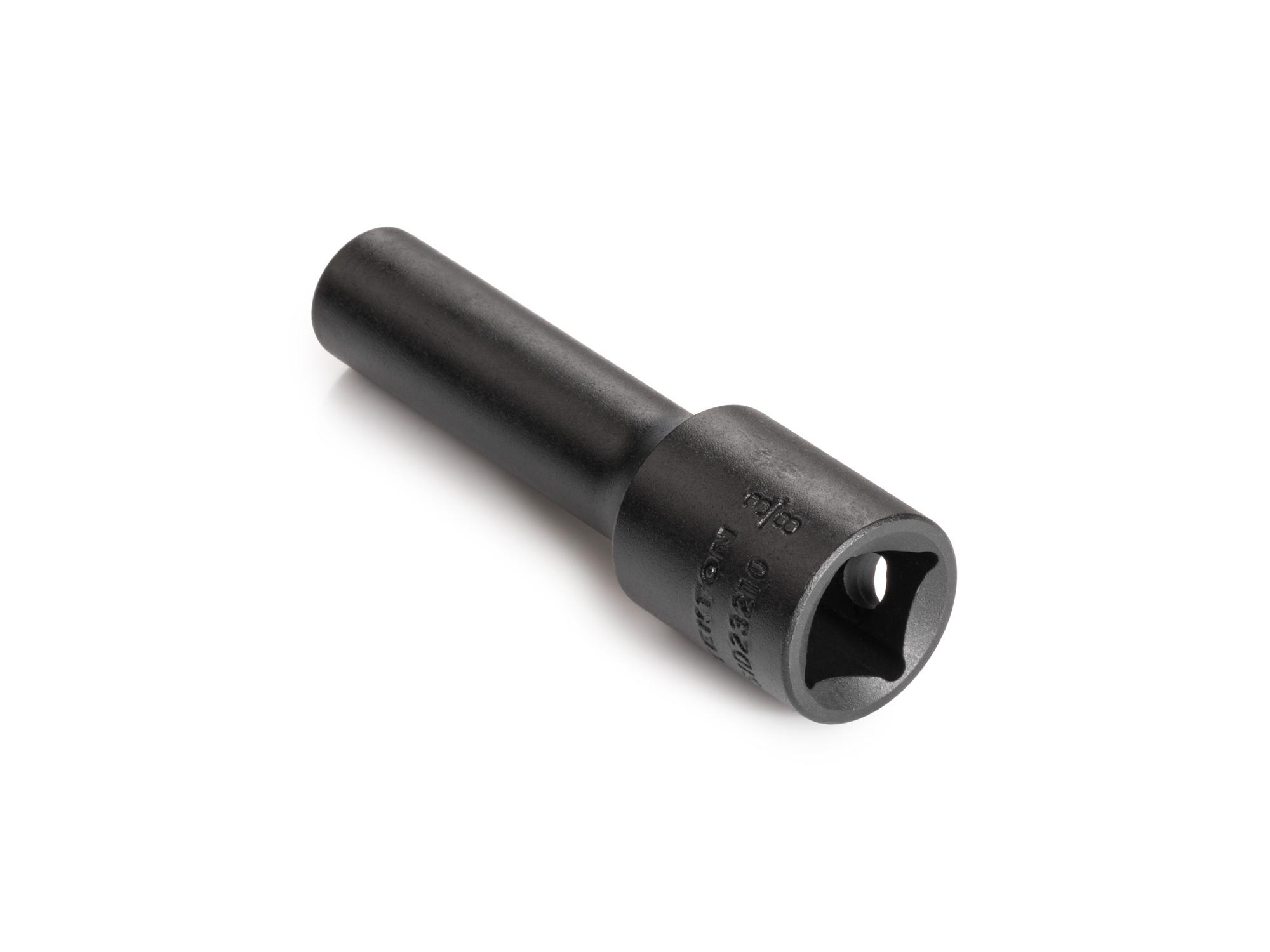 Back angle view of Tekton impact drive 12-point socket. Item #SID23210