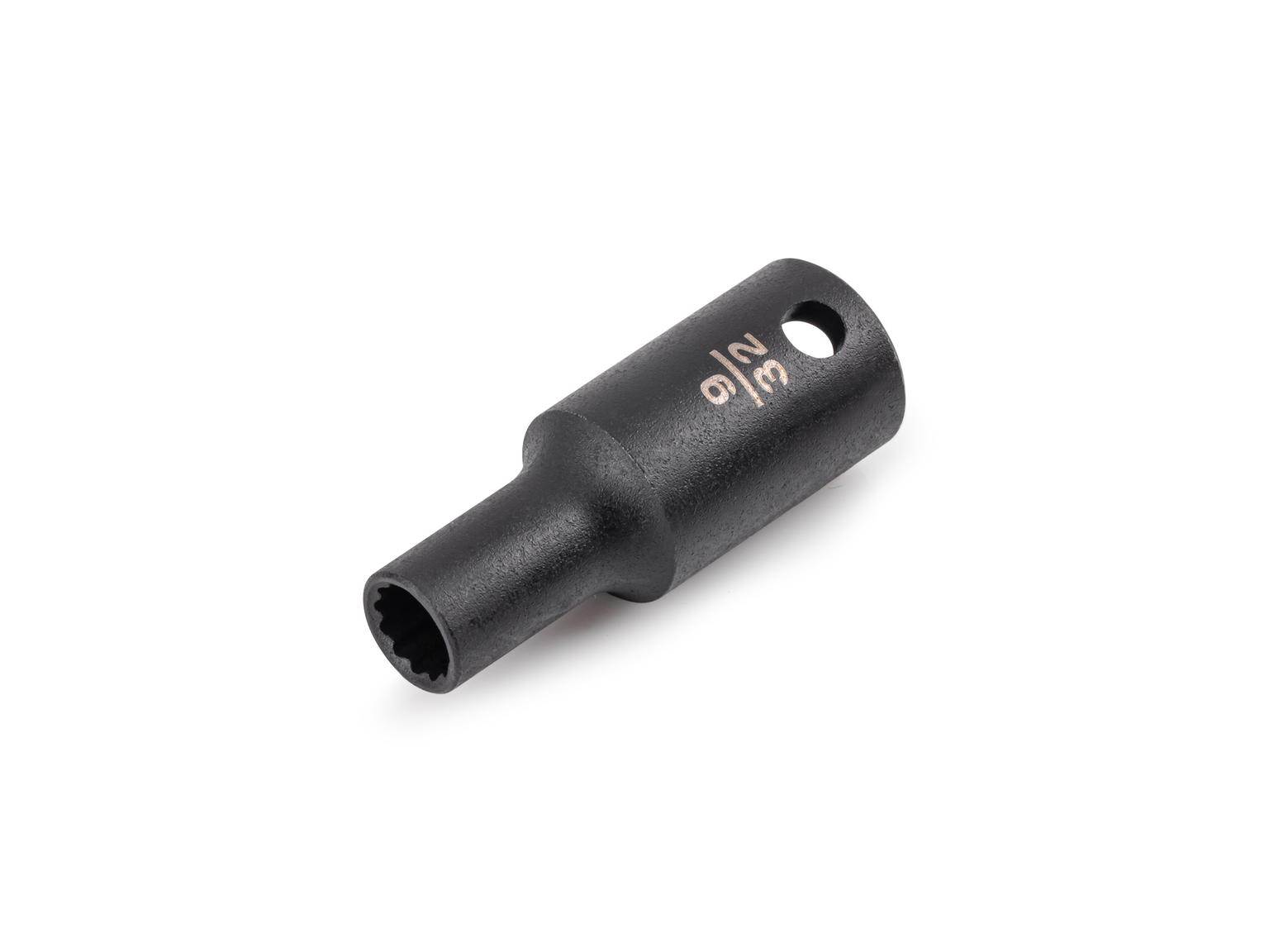 TEKTON 3/8 in. Drive x 9/32 in. 12-Point Semi-Deep Impact Socket (Incorrect Shoulder Height)