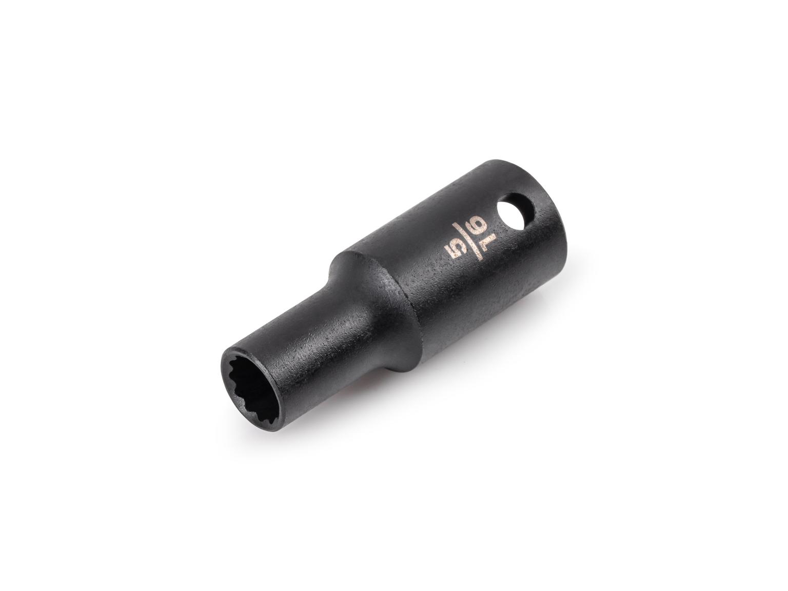 TEKTON 3/8 in. Drive x 5/16 in. 12-Point Semi-Deep Impact Socket (Incorrect Shoulder Height)