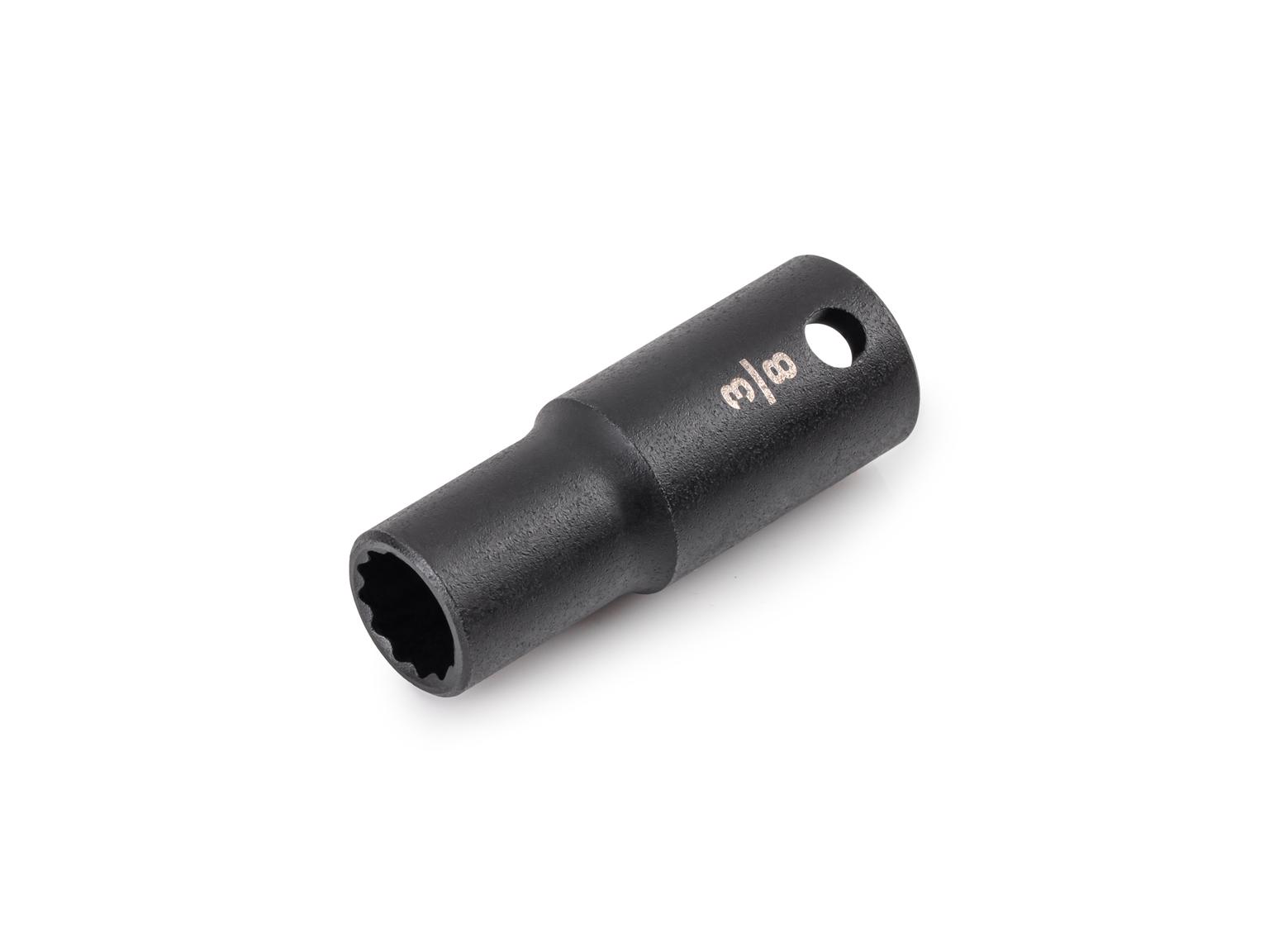 TEKTON 3/8 in. Drive x 3/8 in. 12-Point Semi-Deep Impact Socket (Incorrect Shoulder Height)