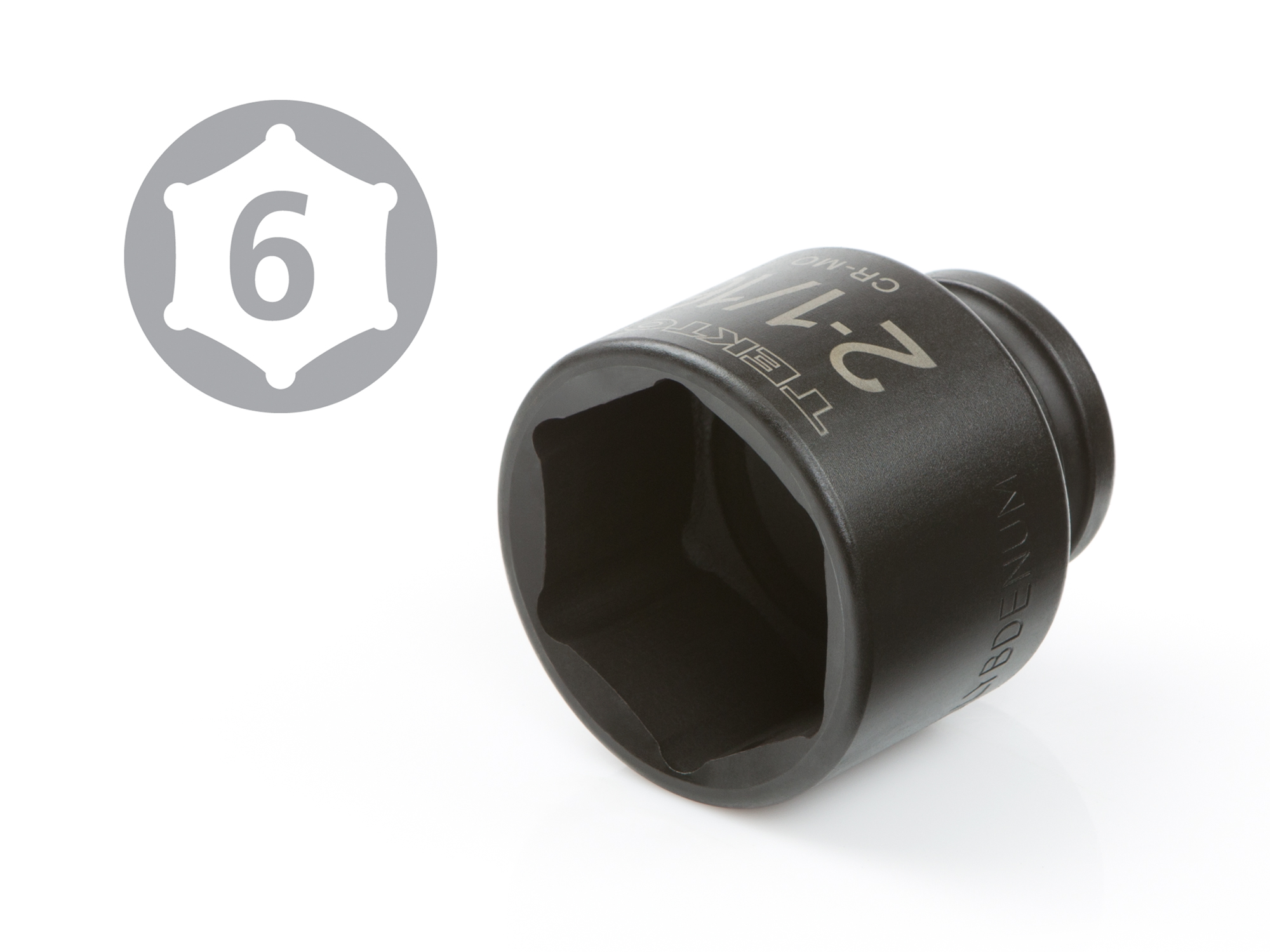 TEKTON 3/4 Inch Drive 6-Point Impact Socket Set, 21-Piece (3/4-2 in.) | 4899 3⁄4 Inch Drive 6-Point Impact Socket Set with Case, 8-Piece (2-1⁄16 - 2-1⁄2  in.)