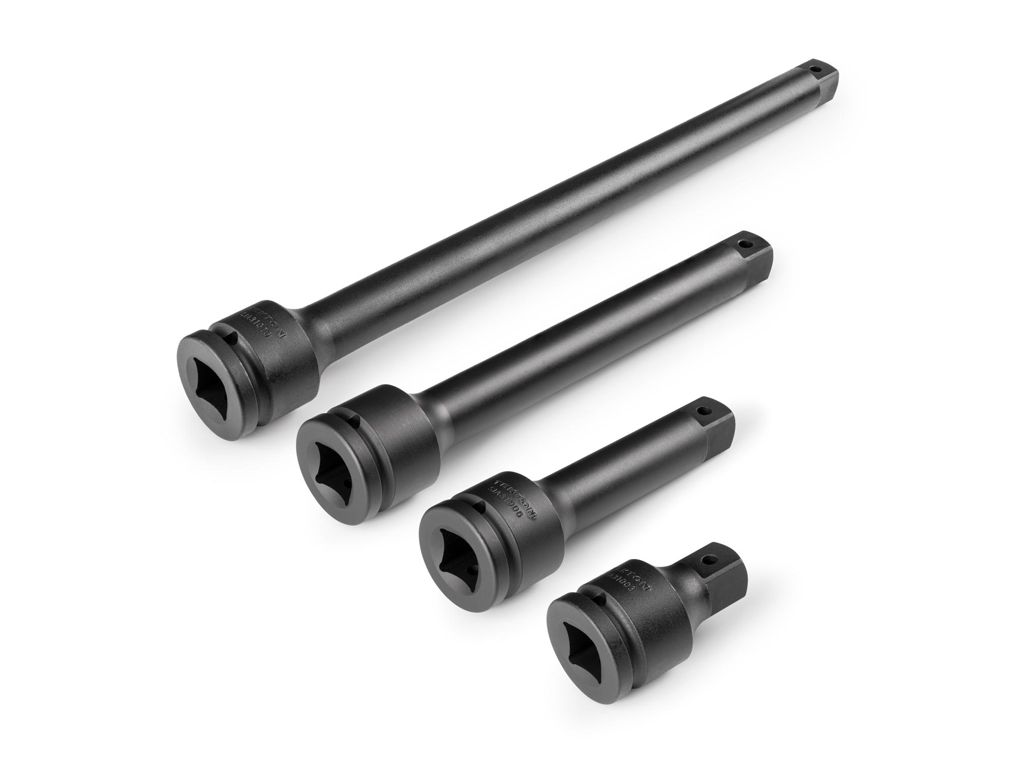3/4 Inch Drive Extension Set, 4-Piece (Through Hole)