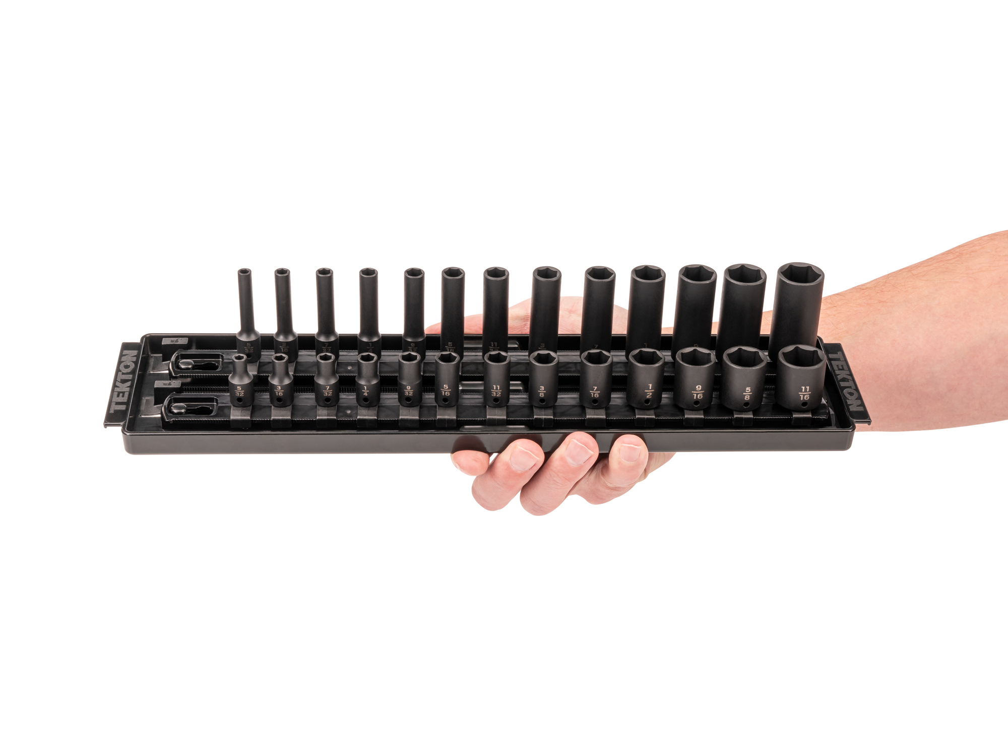 kottanさん 1/4 Inch Drive 6-Point Impact Socket Set (26-Piece) | TEKTON