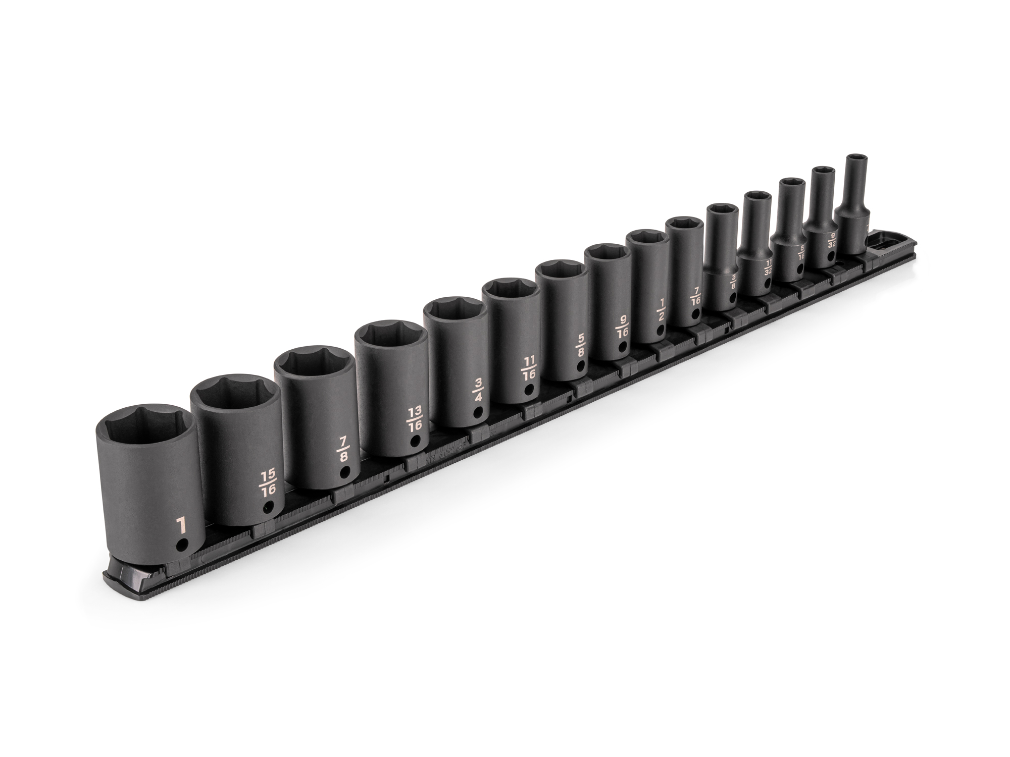 アーセナル 18 3/8 Inch Drive Semi-Deep 6-Point Impact Socket Set (1/4-1 in) | TEKTON