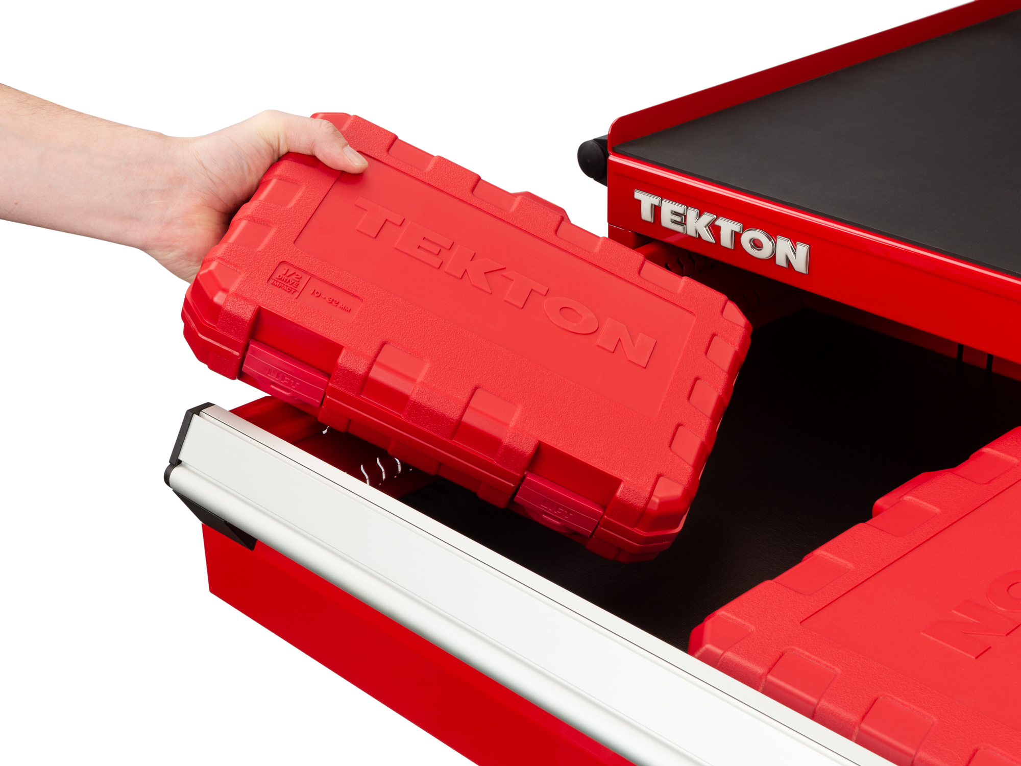 1/2 Inch Drive Shallow 6-Point Impact Socket Set (10 - 32 mm) | TEKTON