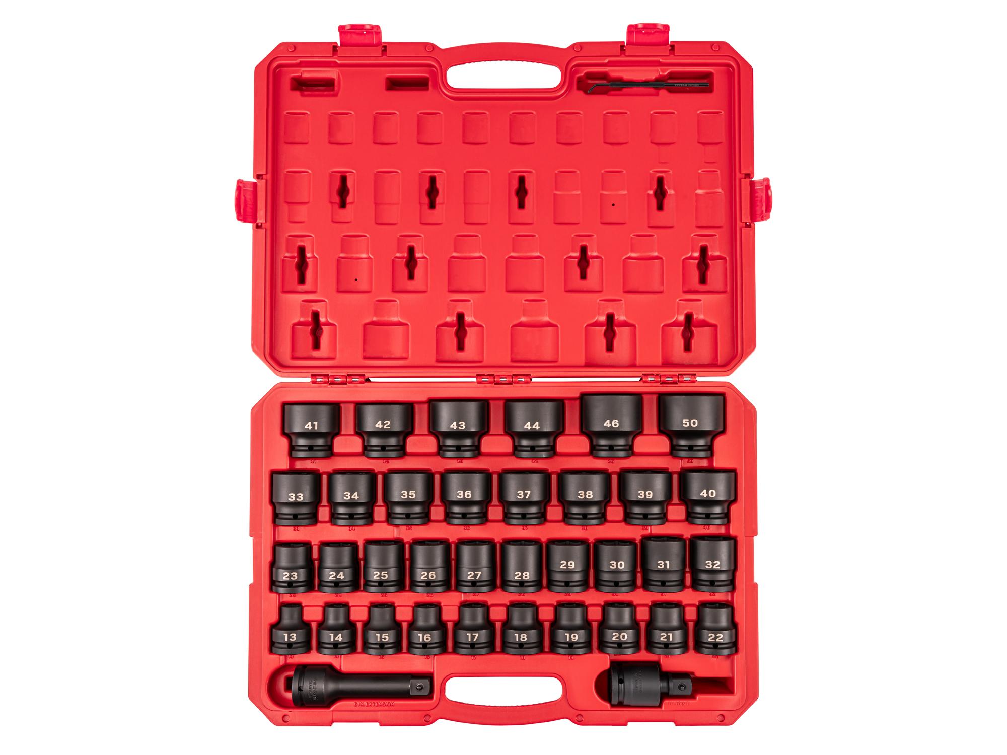 Impact Socket Set with Case (37-Piece)