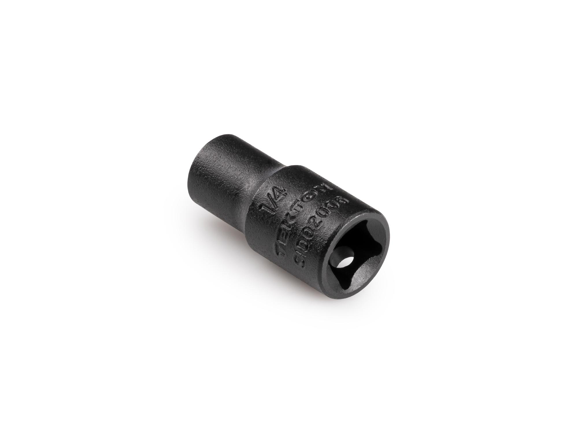 Back angle view of Tekton impact drive 6-point socket. Item #SID02006