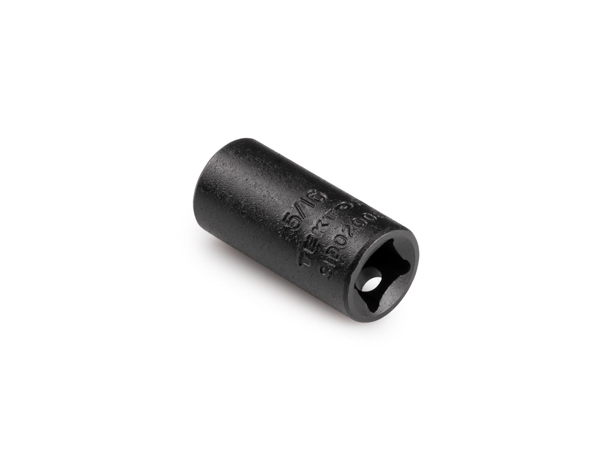 Back angle view of Tekton impact drive 6-point socket. Item #SID02008